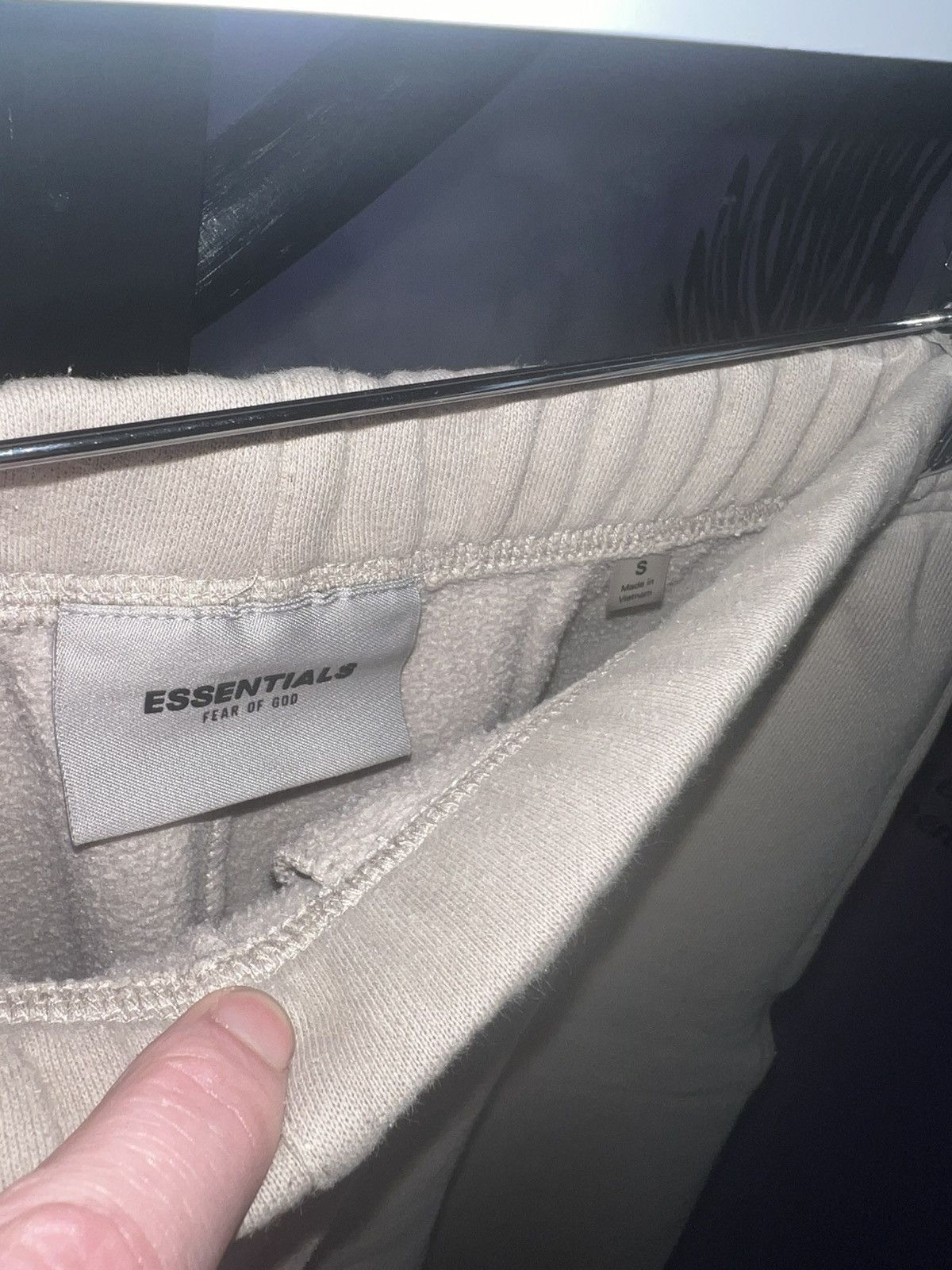 Fear of God × Pacsun Fear Of God Essentials Sweat Pants String / Tan Size US 30 / EU 46 - 3 Thumbnail
