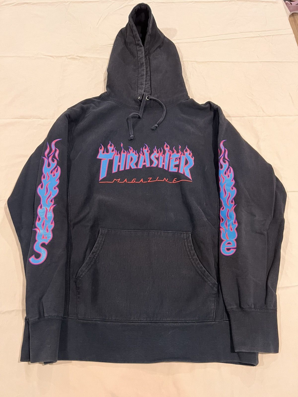 Supreme × Thrasher Supreme /Thrasher Hoodie Size US L / EU 52-54 / 3 - 1 Thumbnail