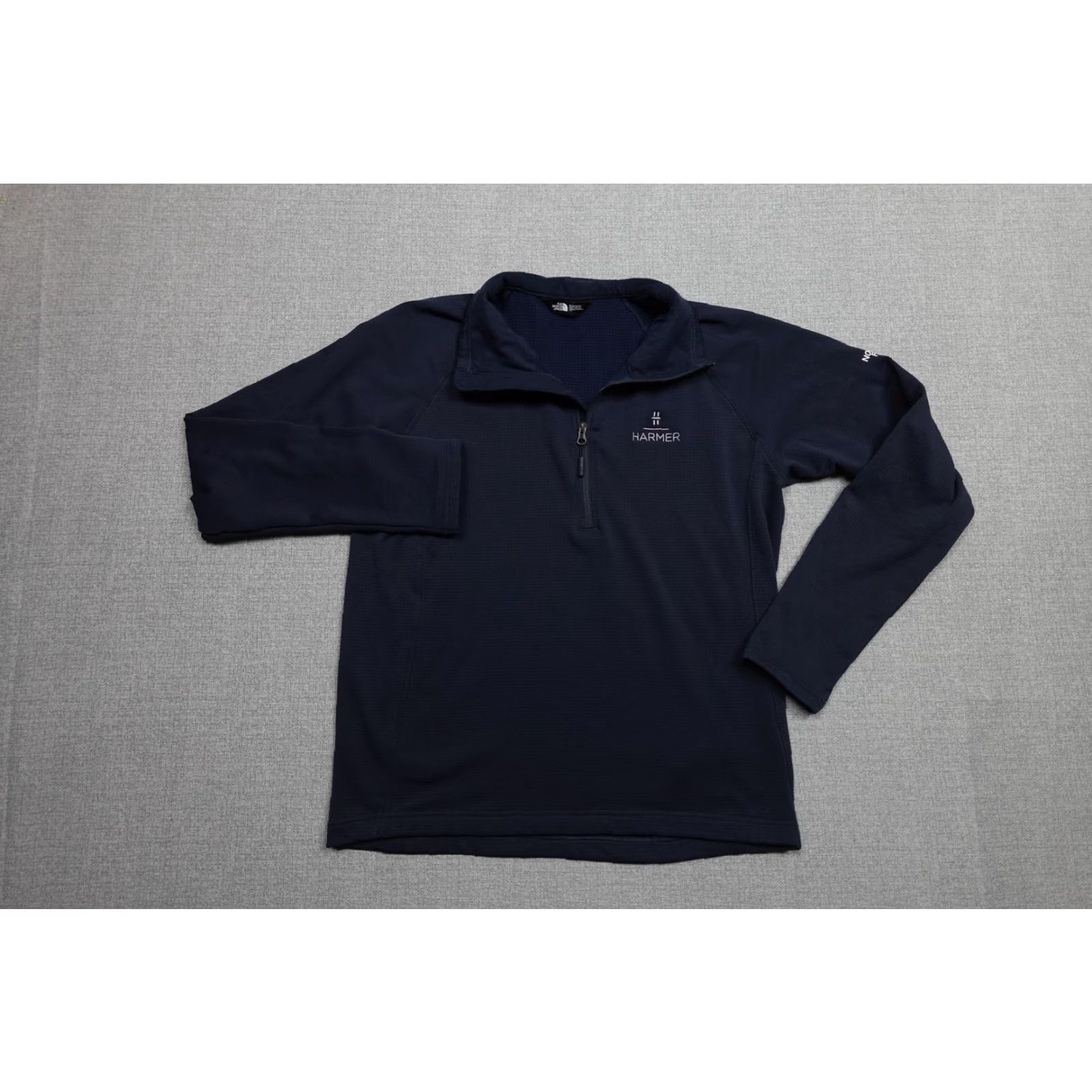 The North Face The North Face Quarter Zip Pullover Mens L Blue Lightweight Harmer Logo Size US L / EU 52-54 / 3 - 4 Thumbnail