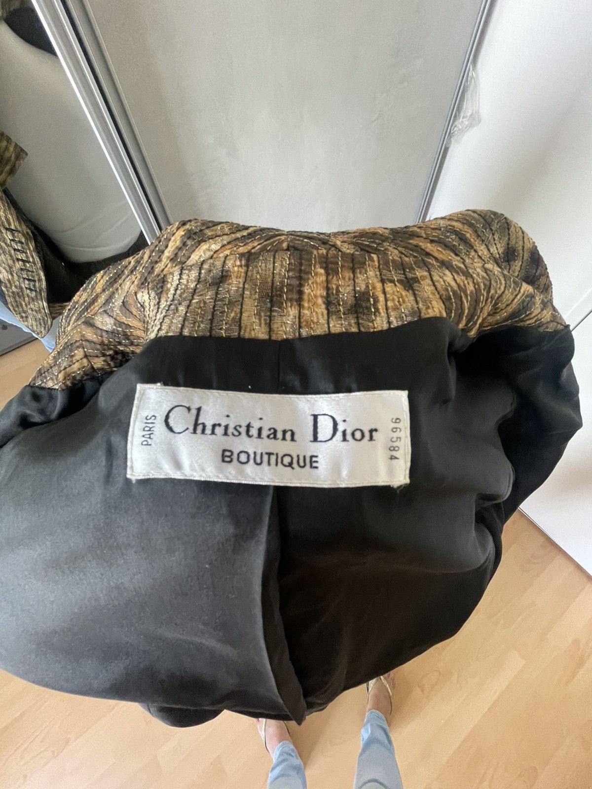 Dior CHRISTIAN DIOR SUIT. Vintage Size M / US 6-8 / IT 42-44 - 8 Thumbnail