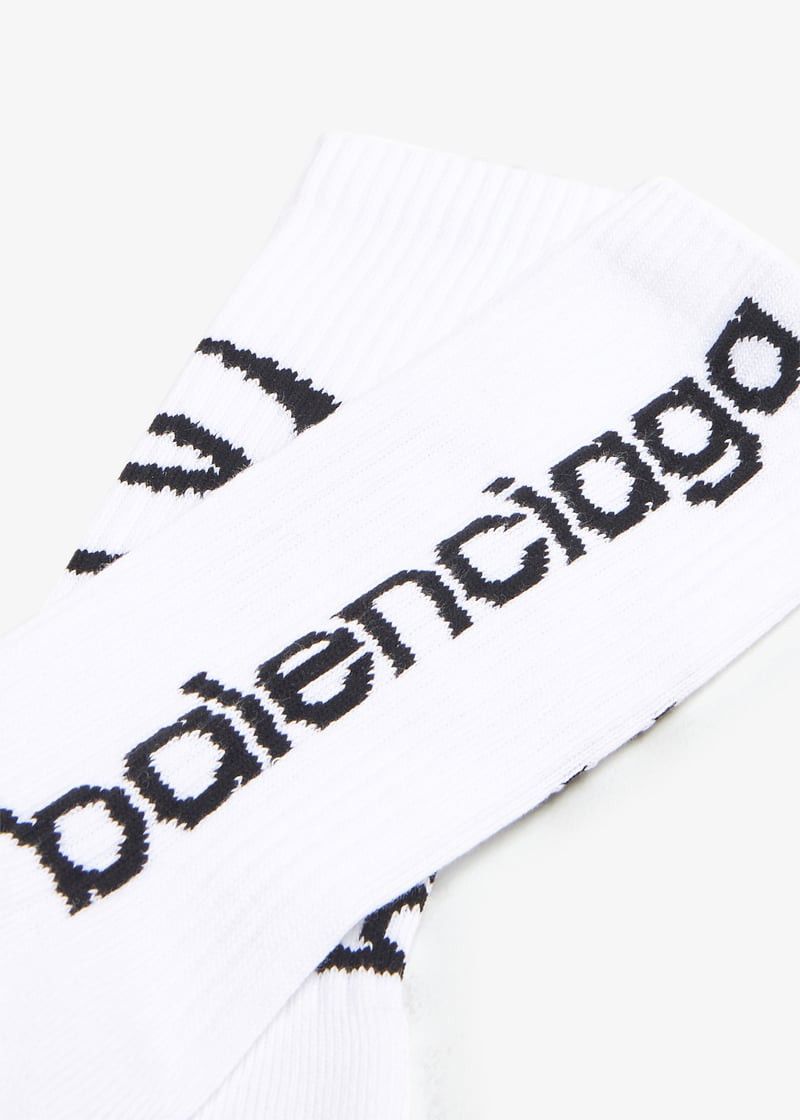 Balenciaga o1tr1nto0525 Size: XL / Unity Sports Icon Socks in White Size ONE SIZE - 3 Thumbnail