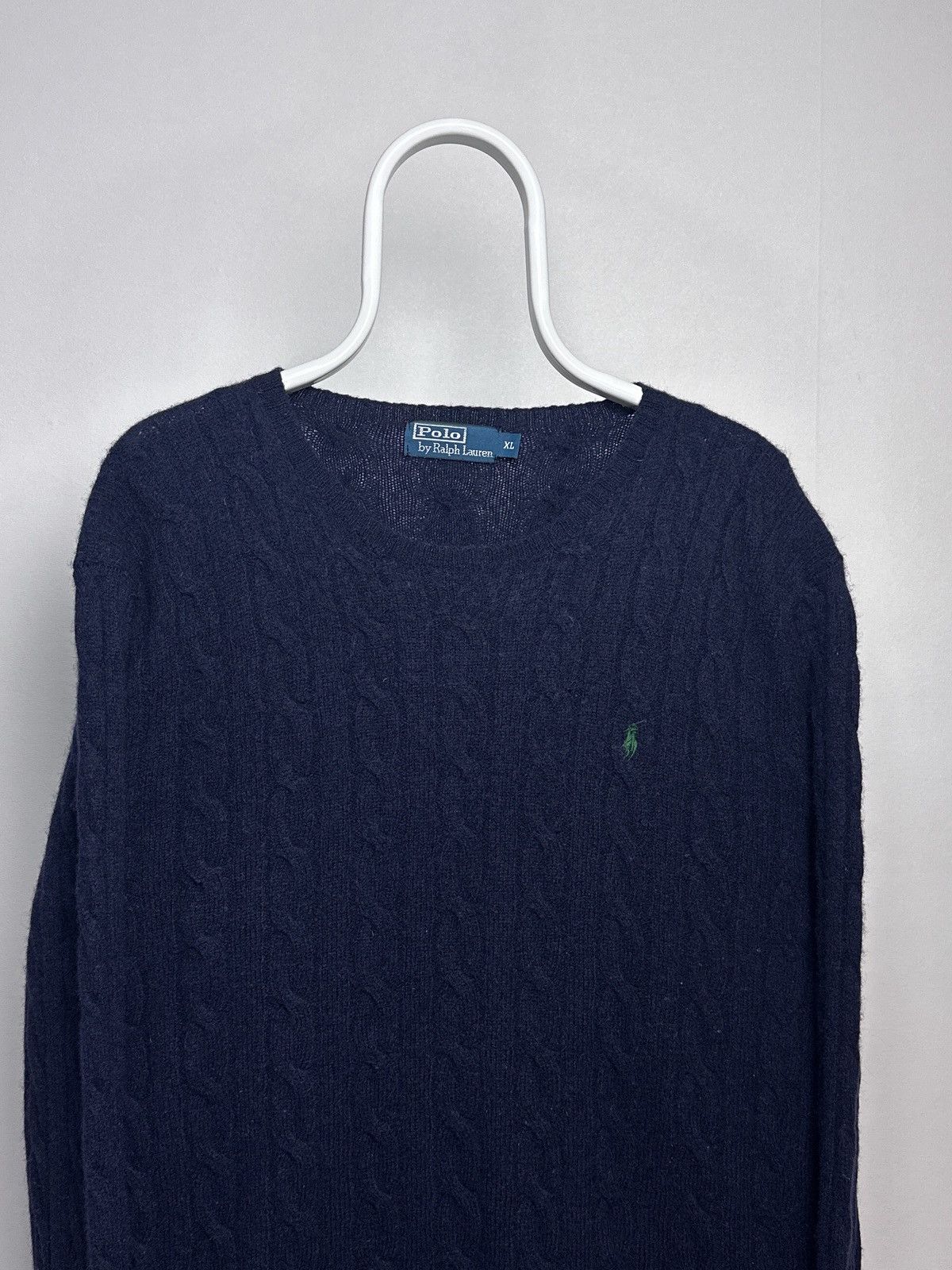 Polo Ralph Lauren Vintage Polo Ralph Lauren Sweater Cable Knit Size XL Size US XL / EU 56 / 4 - 2 Thumbnail