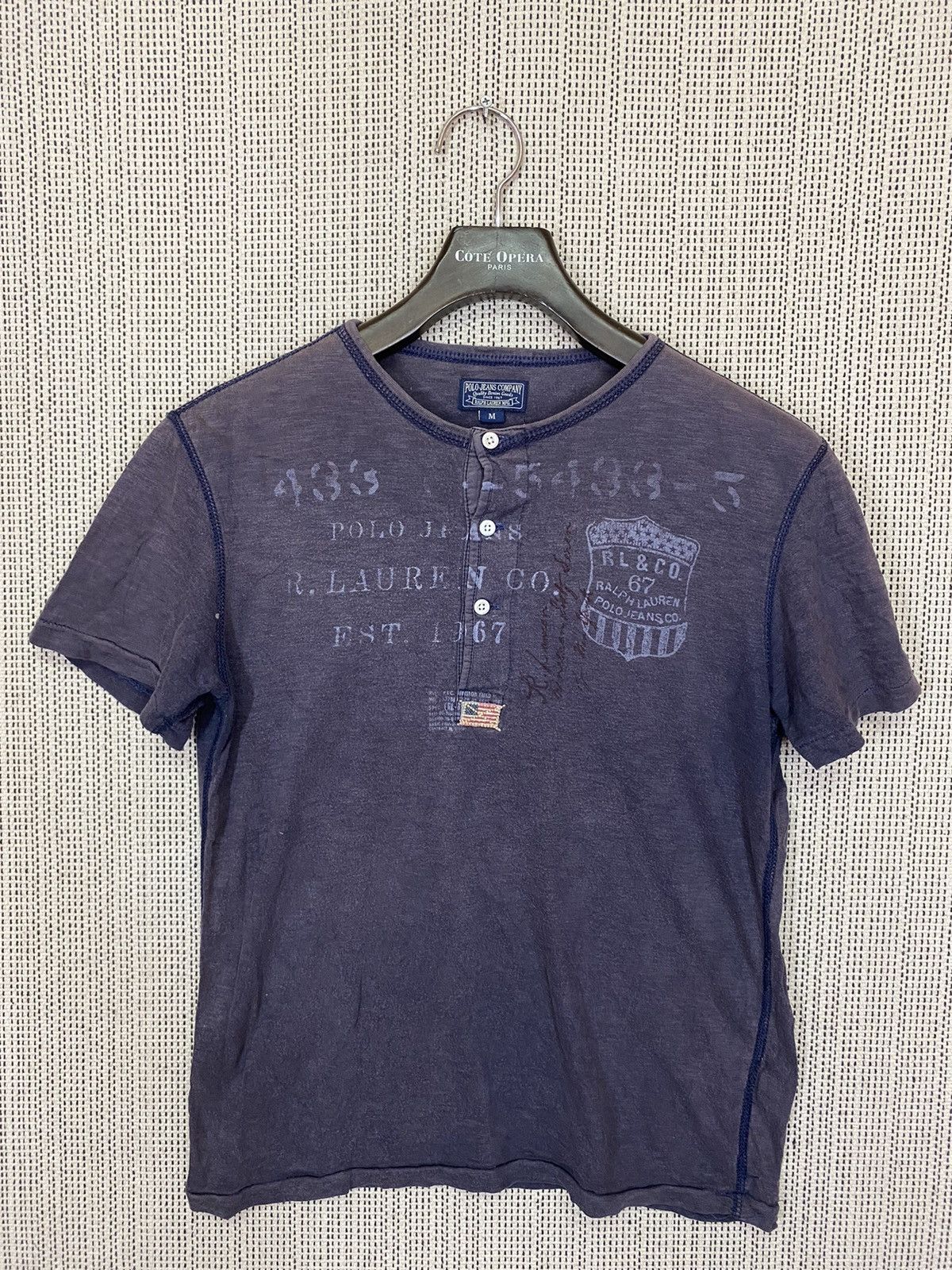 Polo Ralph Lauren × Vintage Polo jeans company tshirt by ralph lauren Size US M / EU 48-50 / 2 - 6 Thumbnail