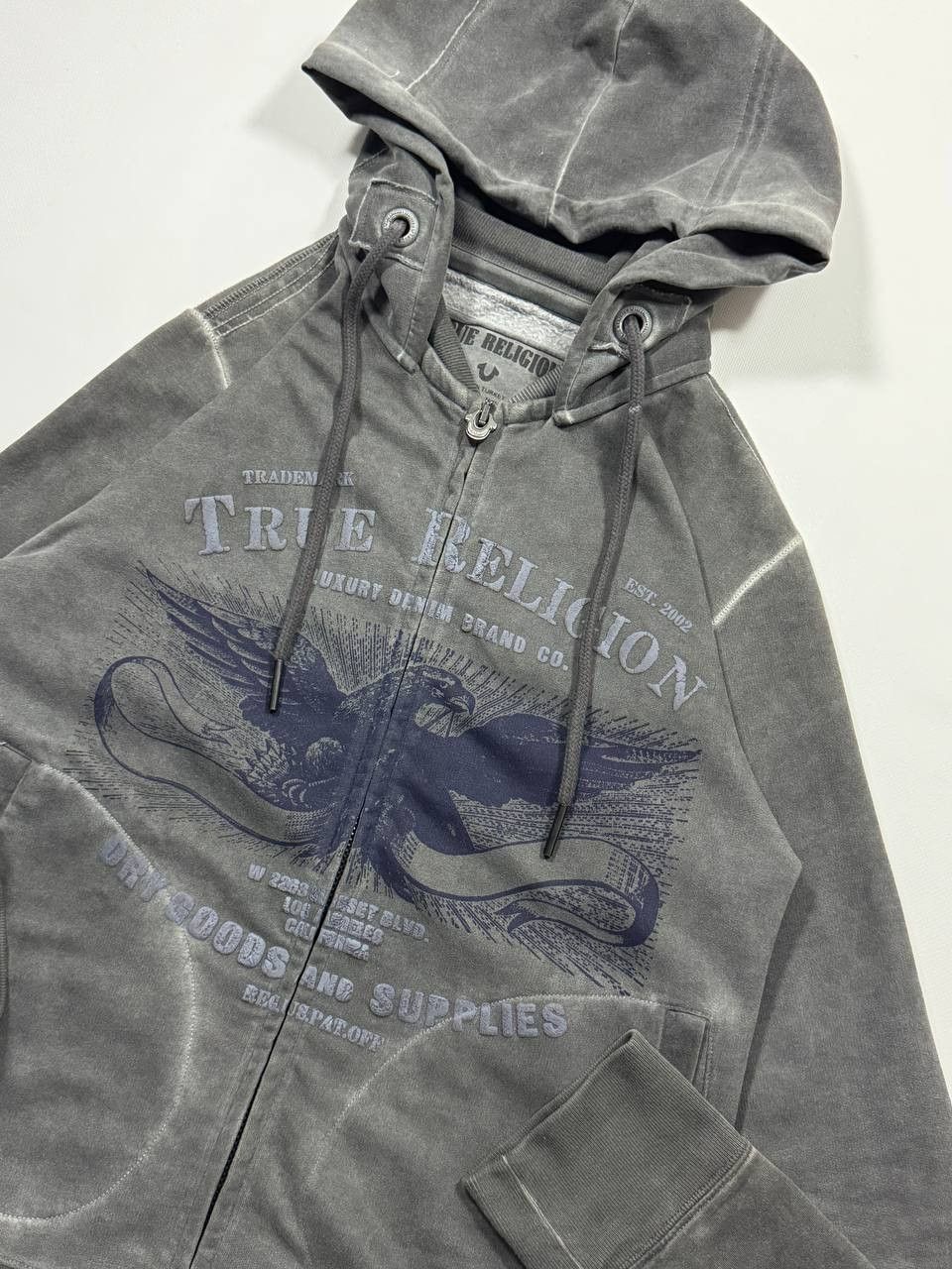 True Religion True Religion Eagle Zip-Hoodie Vintage Very Rare Size US M / EU 48-50 / 2 - 2 Thumbnail