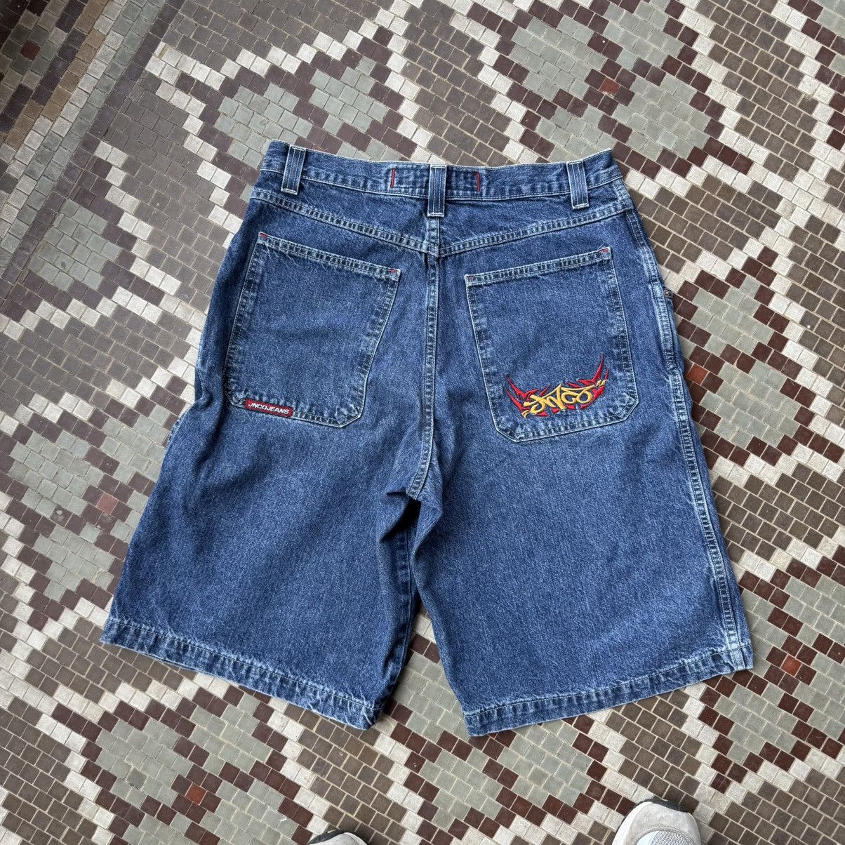 JNCO Vintage JNCO Shorts Y2K Denim Jeans Size US 34 / EU 50 - 1 Thumbnail