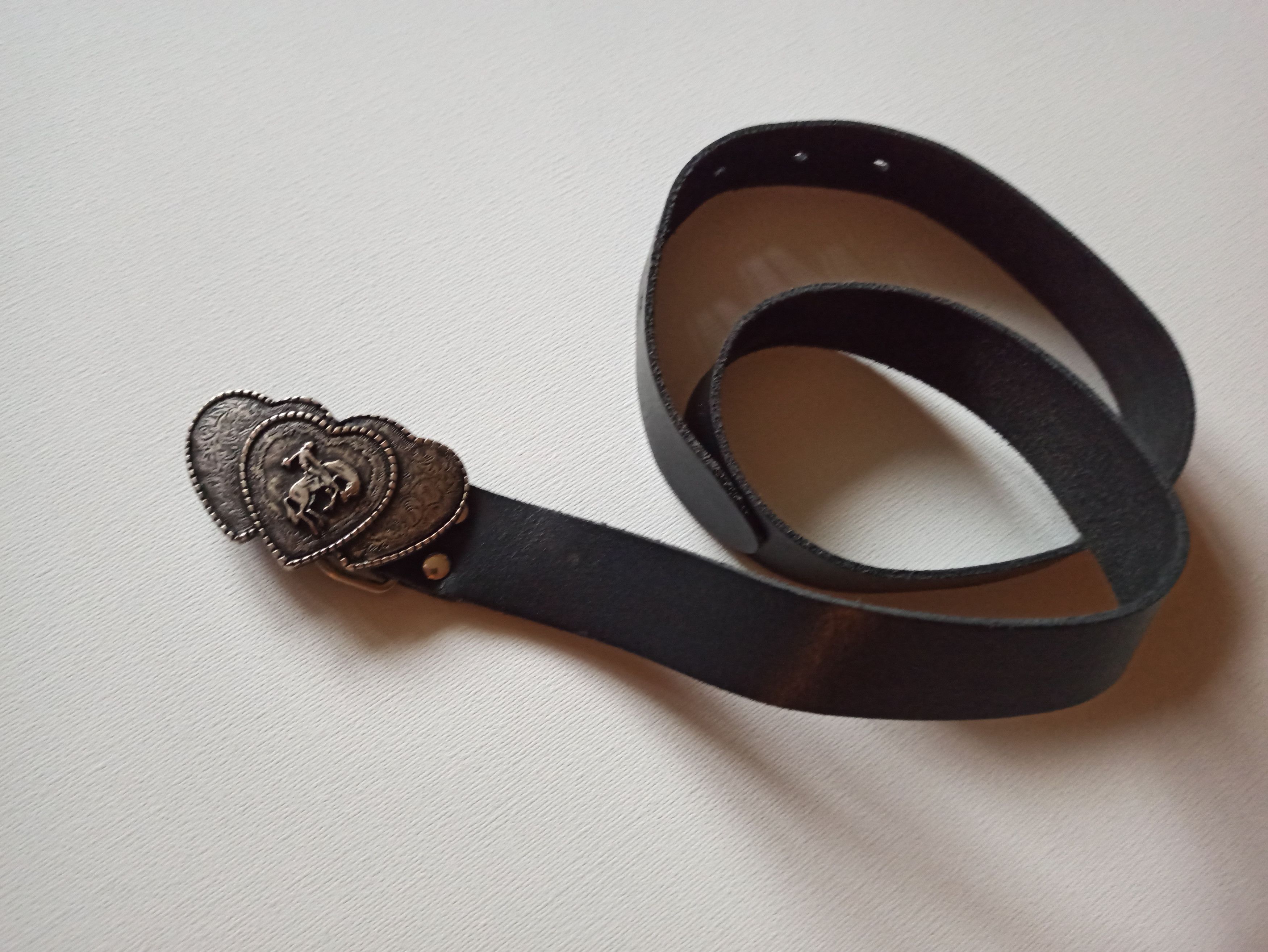 Vintage Vintage leather italian belt Size ONE SIZE - 2 Thumbnail
