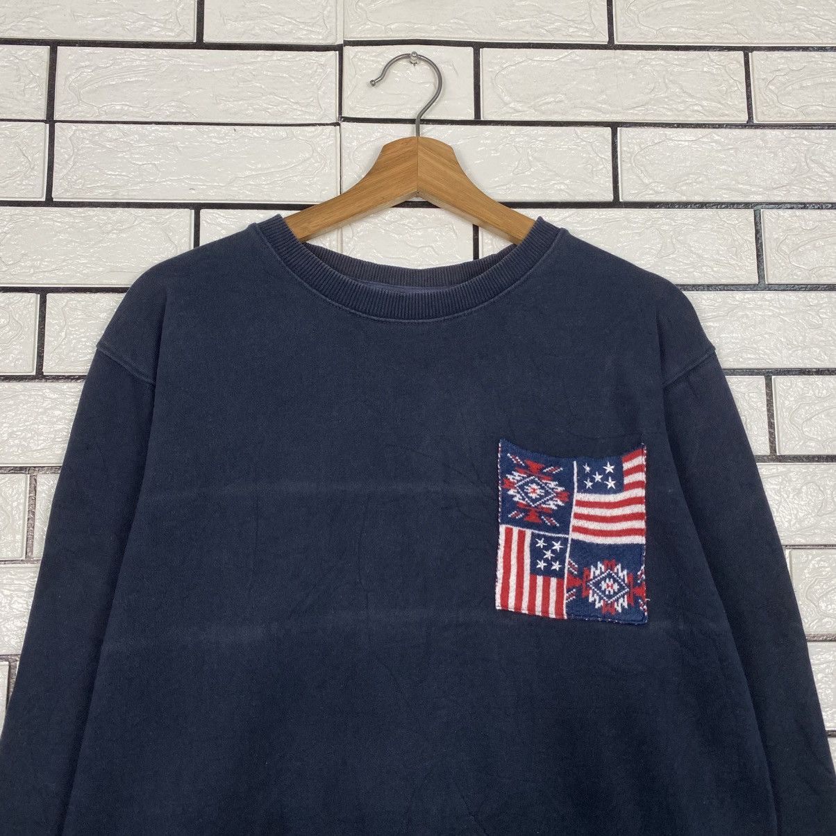 Hysteric Glamour 📌Vintage Sweatshirt The Rodeo Crowns Big Logo Size US L / EU 52-54 / 3 - 4 Thumbnail