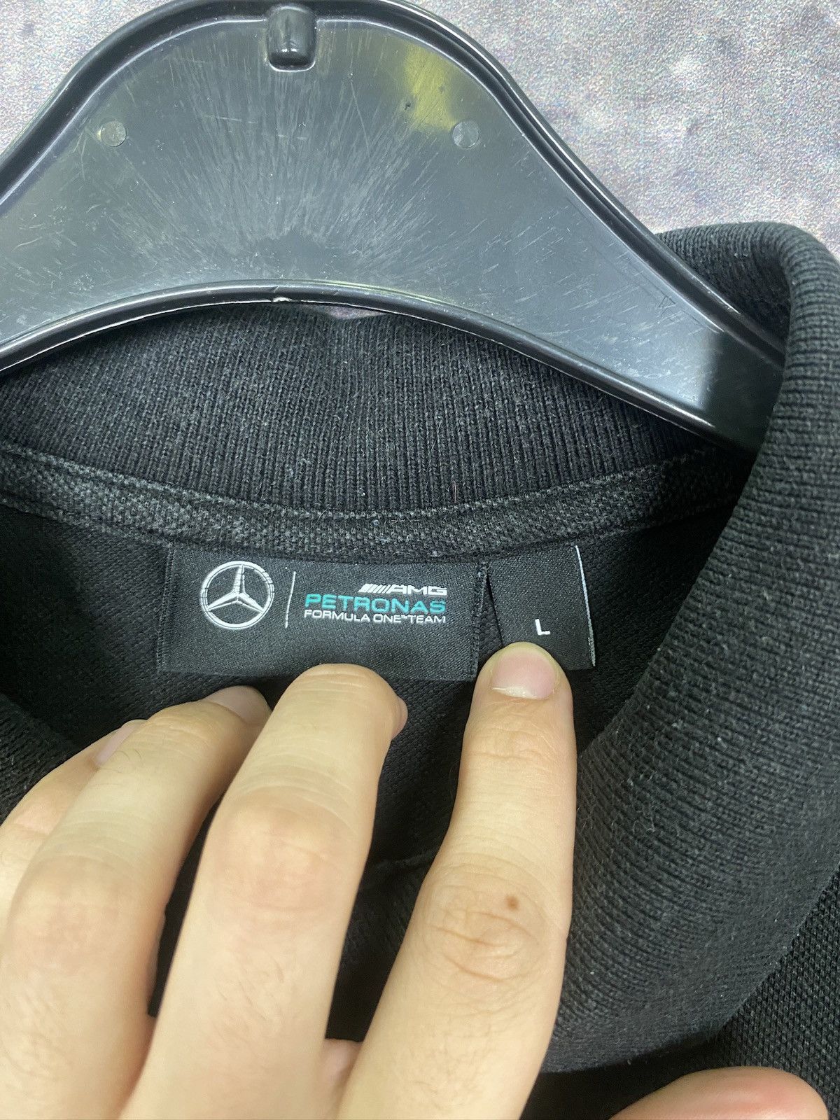 Formula 1 × Mercedes-Benz Men’s Petronas AMG F1 Polo Shirt Sportswear Size Large Size US L / EU 52-54 / 3 - 6 Thumbnail