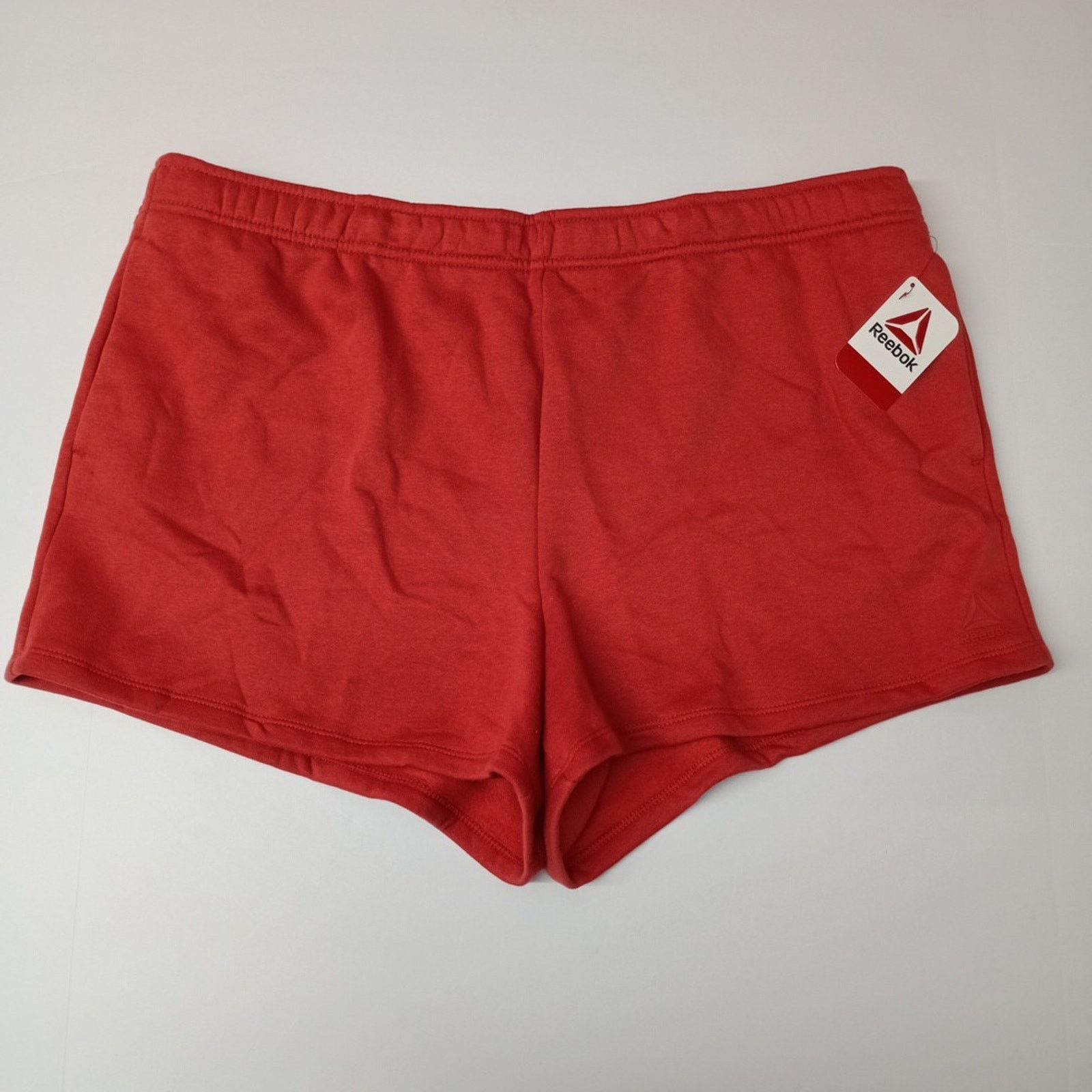 Reebok Womens Reebok Relaxed Fit Fleece Shorts Size 3XL Baked Apple Size 42" / US 20 - 1 Thumbnail