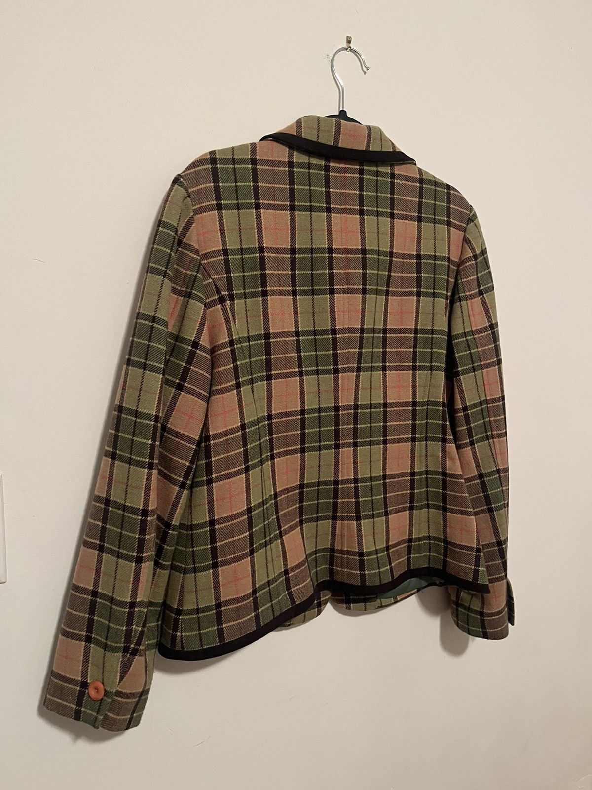 Vintage Plaid wool blazer Size US S / EU 44-46 / 1 - 4 Thumbnail