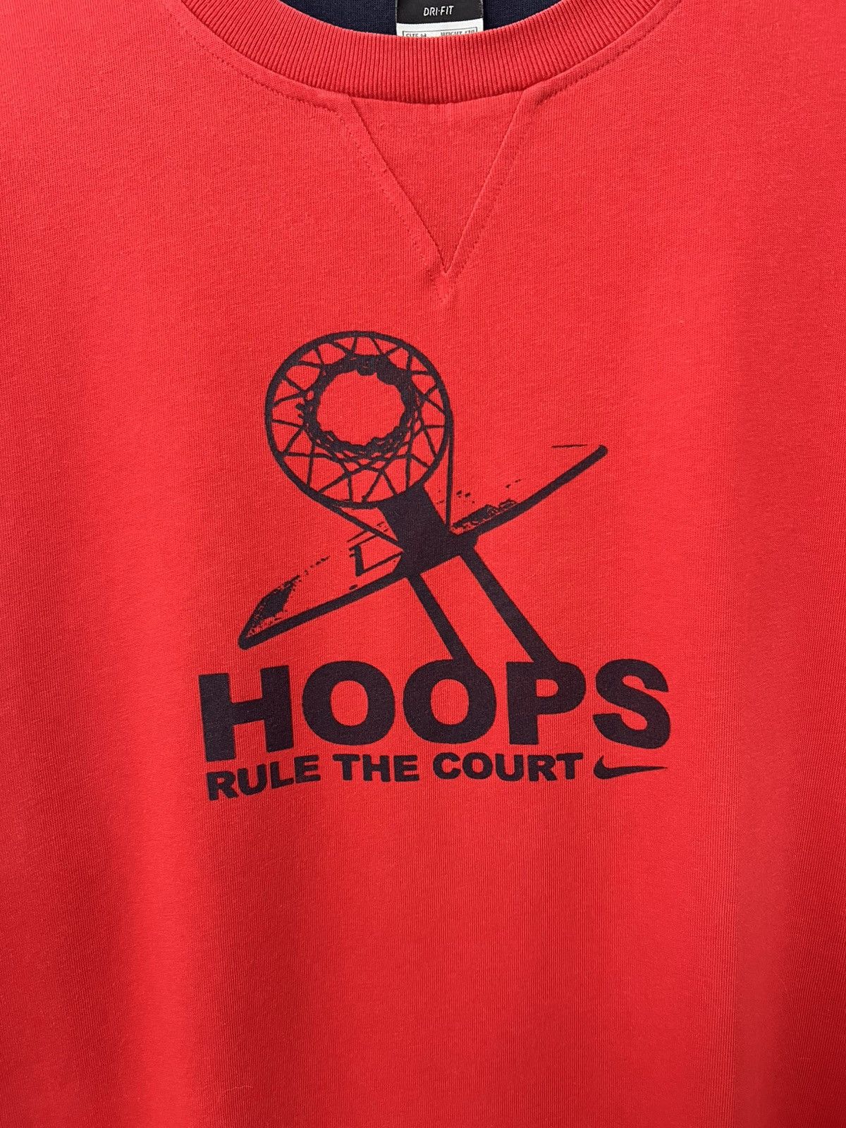 NBA Vintage 90s Nike Basketball Longsleeve Nba Streetball 5 on 5 Size US M / EU 48-50 / 2 - 8 Thumbnail