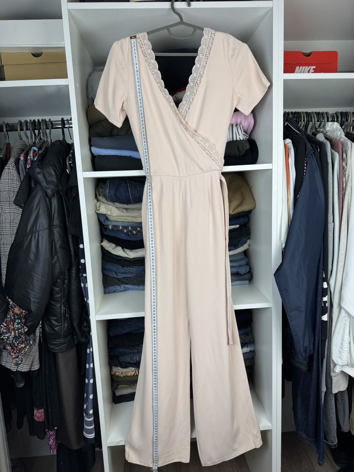 Sezane Sezane Combinaison Louis Jumpsuit Nude Size 34 Size 25" / US 0 / IT 36 - 2 Thumbnail