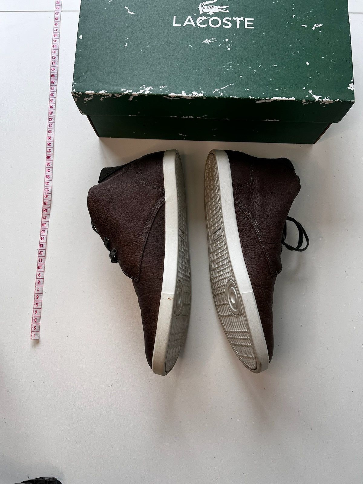 Lacoste Lacoste Casual Shoes - Brown Leather Size US 8 / EU 41 - 4 Thumbnail