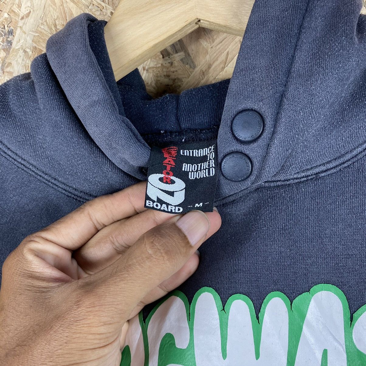 Japanese Brand × Playstation HOGWASH! VIDEO GAME BY ON BOARD HOODIE Size US M / EU 48-50 / 2 - 9 Thumbnail