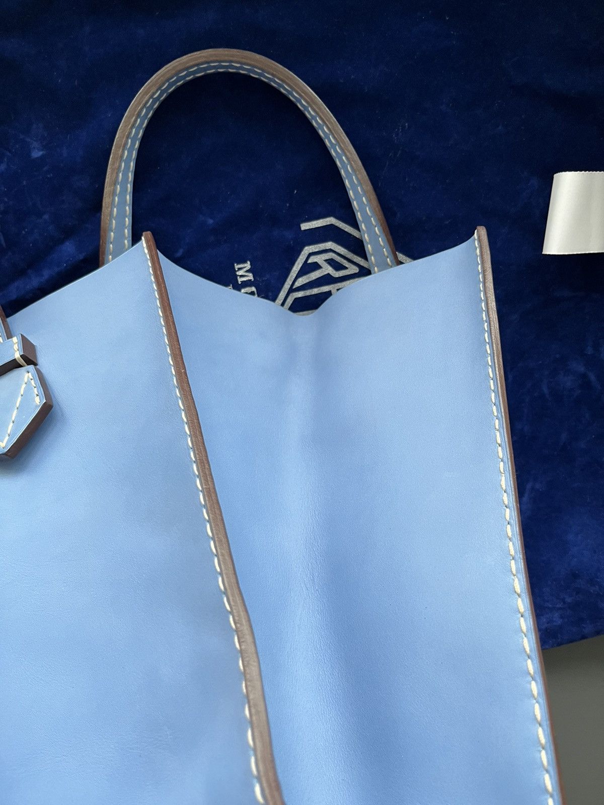 Moreau Paris Brand New Sold Out Vintage Moreau Paris Leather Tote Bag Size ONE SIZE - 17 Thumbnail