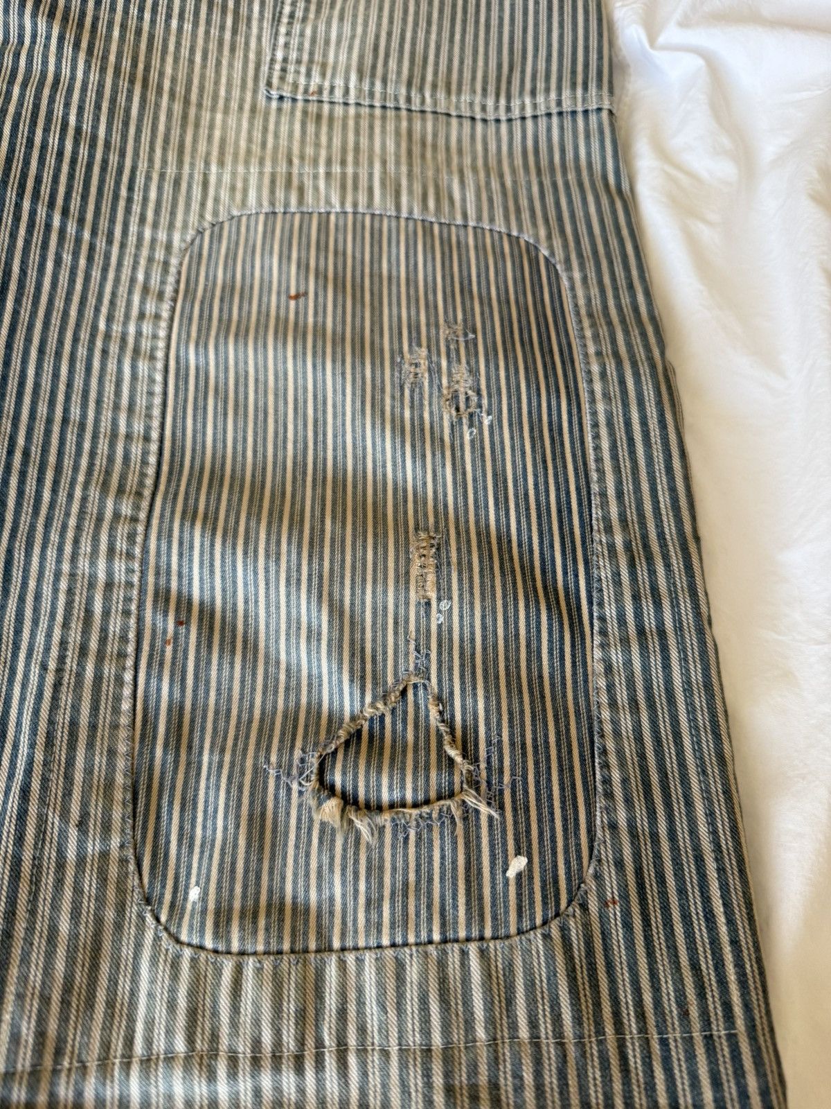 Kapital Kapital Hickoree Fatigue Baggy Pants Size US 33 - 3 Thumbnail
