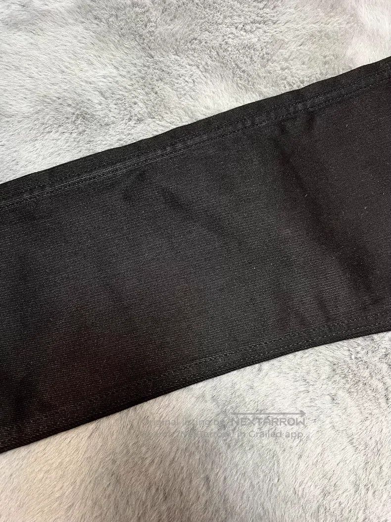 Celine CELINE Black Basic Denim Jeans Size US 31 - 6 Thumbnail