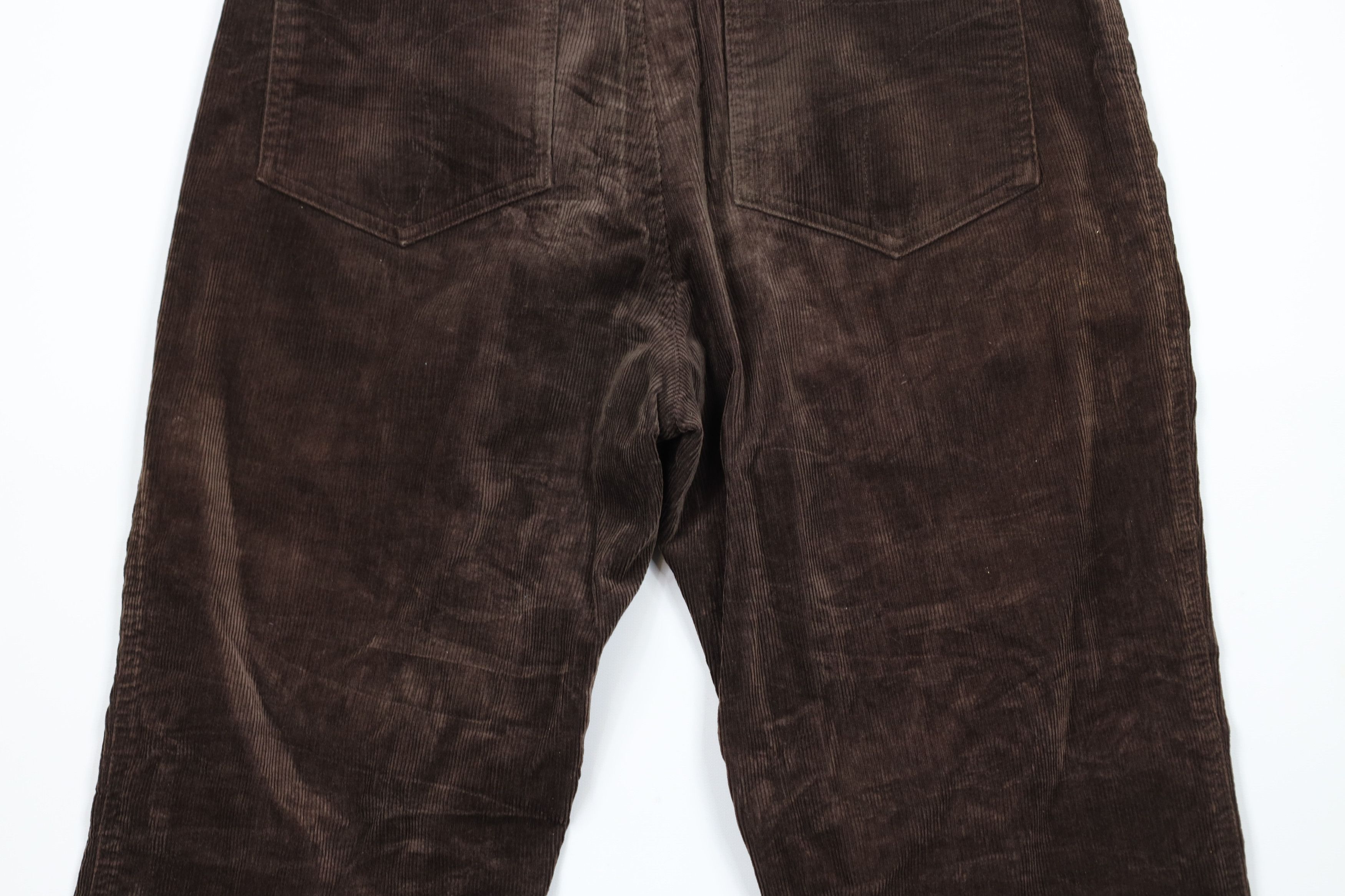 Calvin Klein × Vintage Vintage 90s Calvin Klein Flared Wide Leg Corduroy Pants Size US 32 / EU 48 - 10 Thumbnail