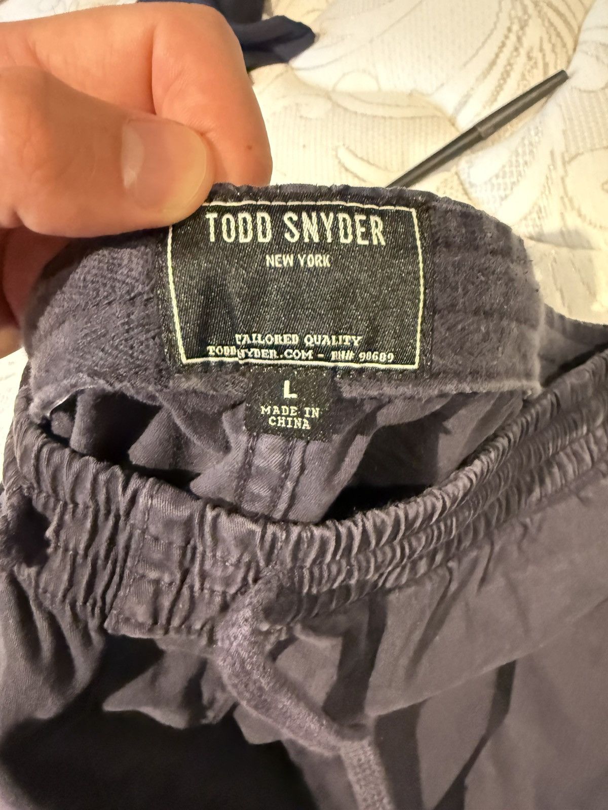 Todd Snyder Navy shorts Size US 34 / EU 50 - 2 Thumbnail