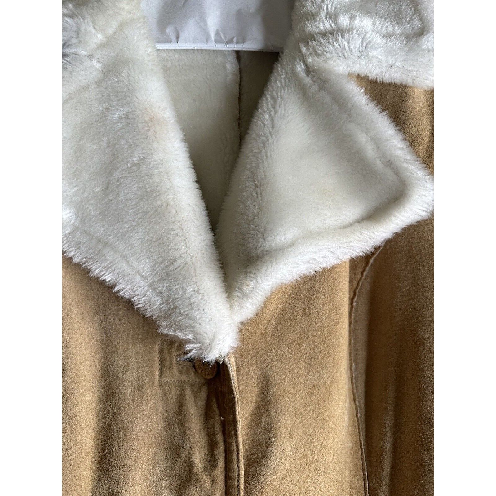 Boston Proper Vtg Penny Lane Y2K Leather Boston Proper Faux Sherpa Womans Size M / US 6-8 / IT 42-44 - 7 Thumbnail