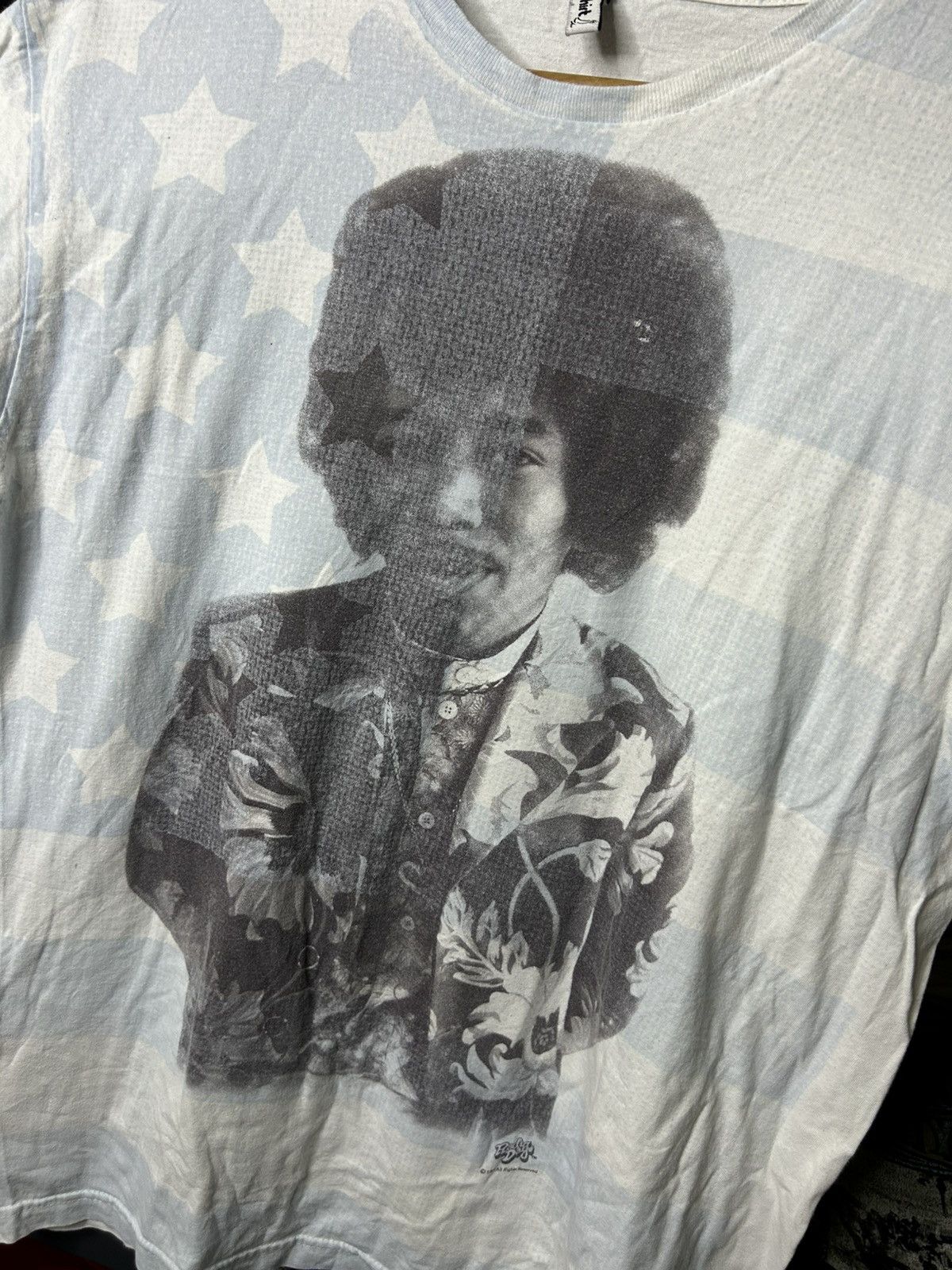 Jimi Hendrix Vintage Jimi Hendrix Tee Body Dyes 1985 Size US L / EU 52-54 / 3 - 2 Thumbnail
