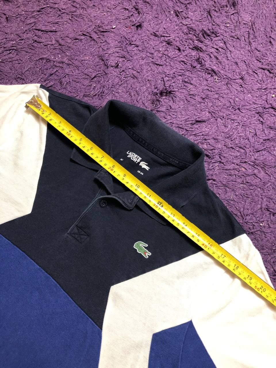 Lacoste Vintage Y2K T-Shirt LACOSTE SPORT logo Polo Size US XXL / EU 58 / 5 - 8 Thumbnail