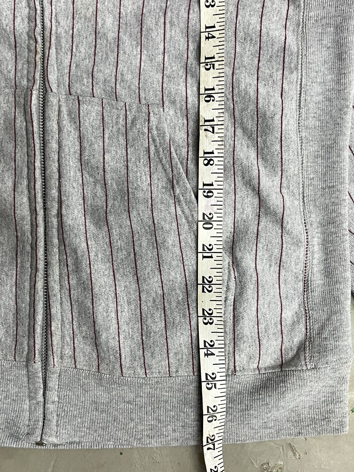 Japanese Brand × MasterPiece Masterpiece Japan Pinstripe Hooded Active Jacket Size US M / EU 48-50 / 2 - 8 Thumbnail