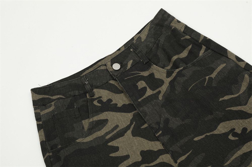 Japanese Brand American retro machete camouflage men cargo casual trousers Size US 32 / EU 48 - 3 Thumbnail