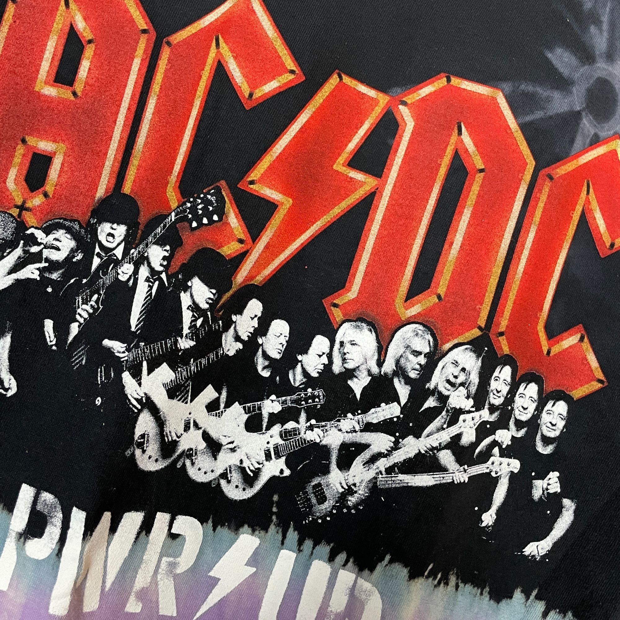 AC/DC AC/DC Power Up Tie-Dye Rock T-shirt size Large Size US L / EU 52-54 / 3 - 4 Thumbnail