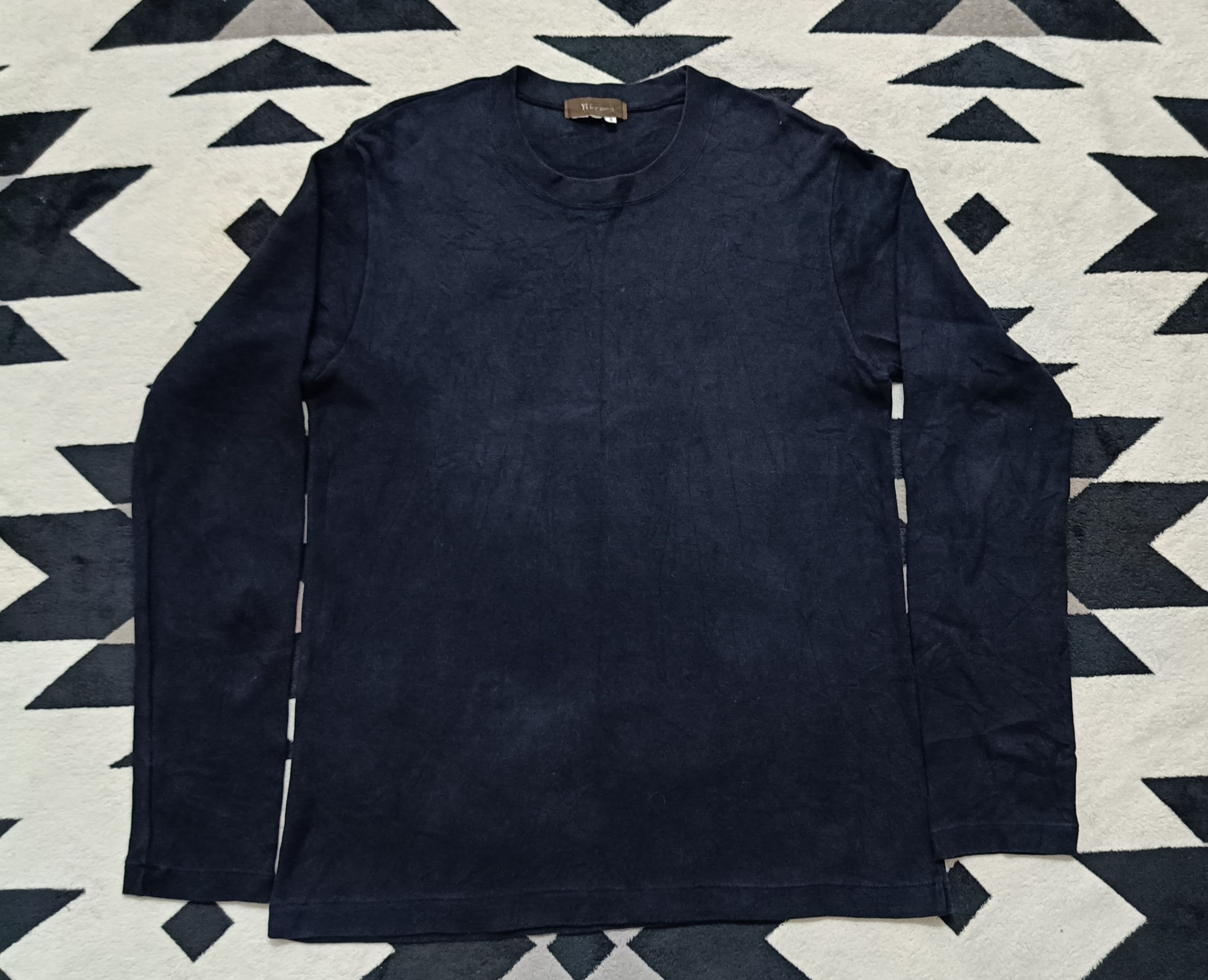 Yohji Yamamoto 🔥🔥Rare Yohji Yamamoto Long Sleeve Tee Size US L / EU 52-54 / 3 - 2 Thumbnail