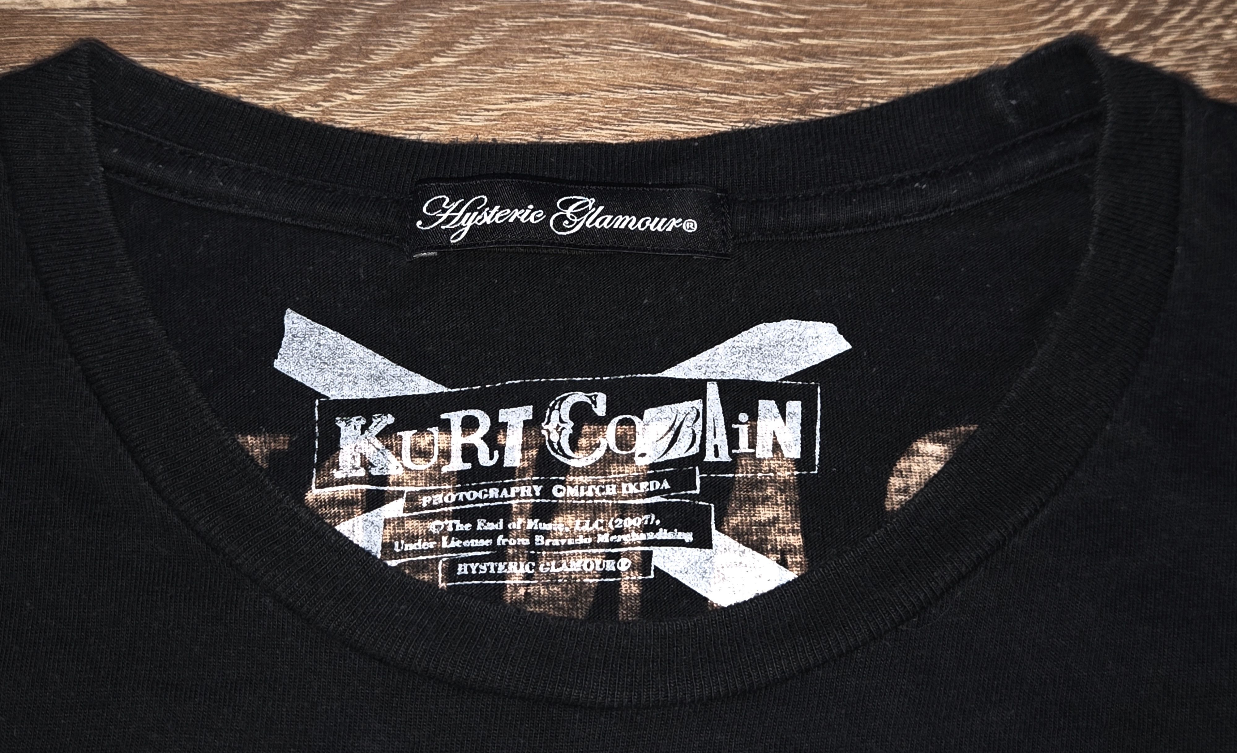 Hysteric Glamour Hysteric Glamour Godfather Grunge Kurt Cobain Photo Tee Size S / US 4 / IT 40 - 4 Thumbnail