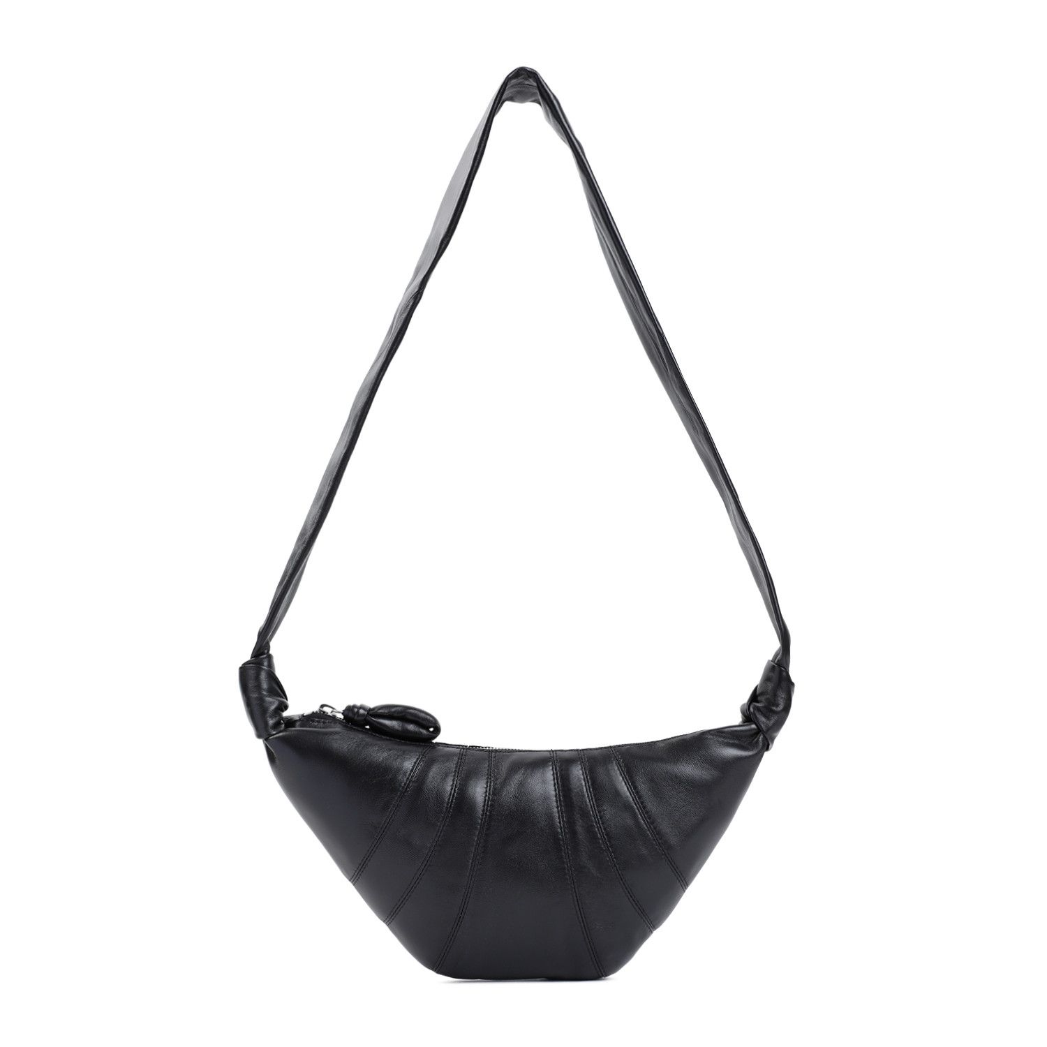 Lemaire Leather Croissant Zip Bag