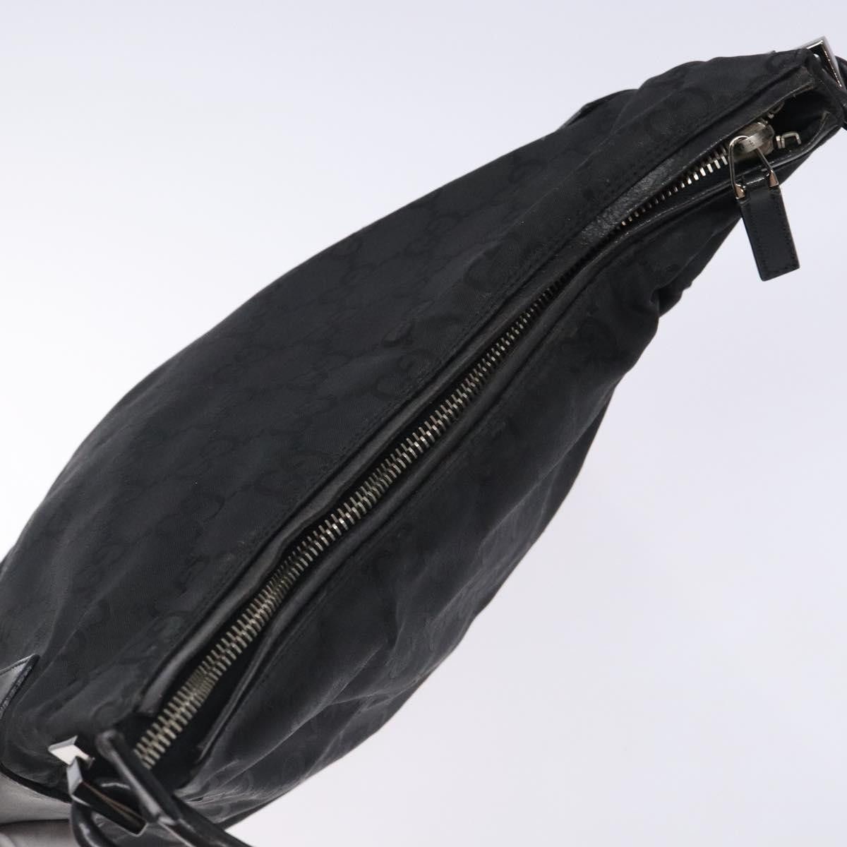Gucci GUCCI GG Canvas Shoulder Bag Nylon Black Silver 001 001 Size ONE SIZE - 6 Thumbnail