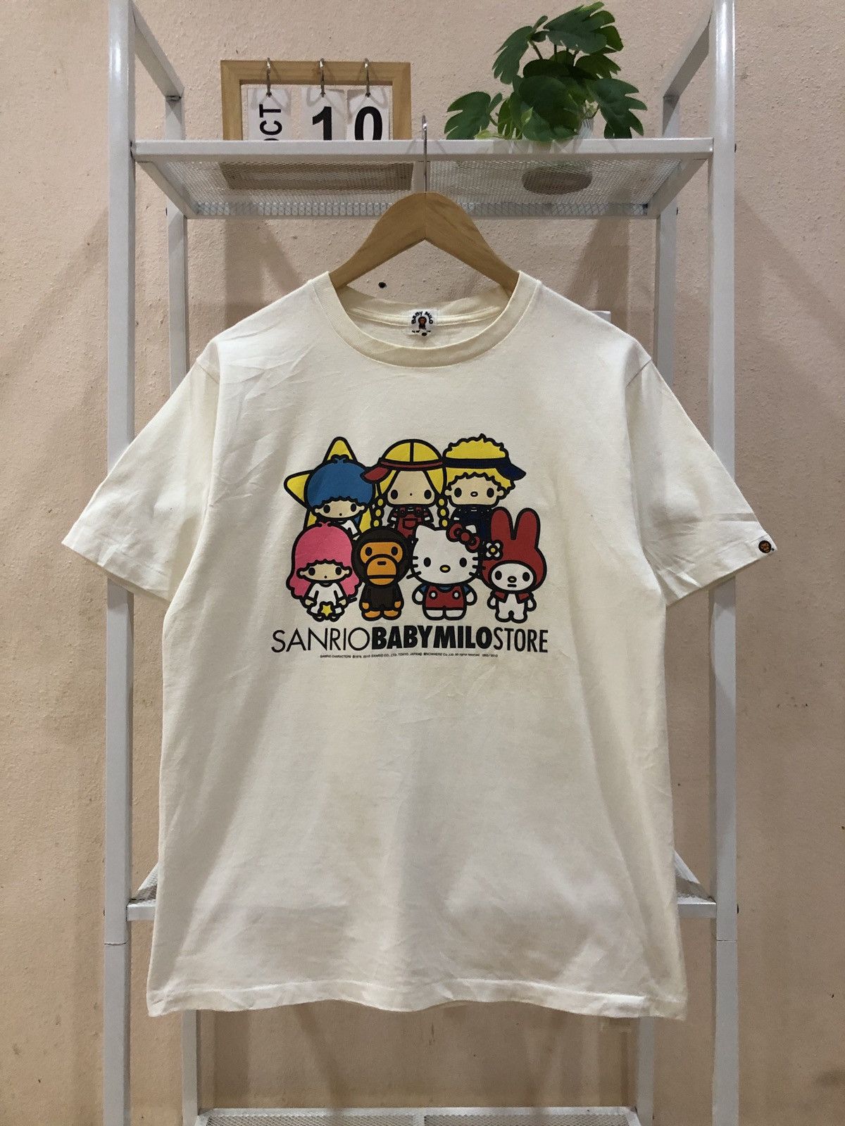 BAPE Baby Milo x Sanrio Characters Tshirts