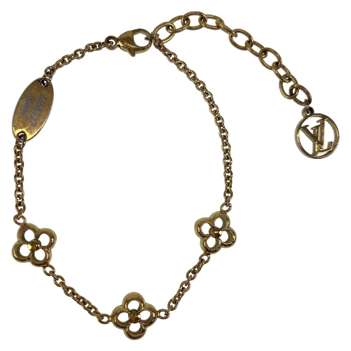 Louis Vuitton Louis Vuitton Monogram Flowerful Metal Bracelet M69127 Metal Bracelet M69127 in Very Good Condition