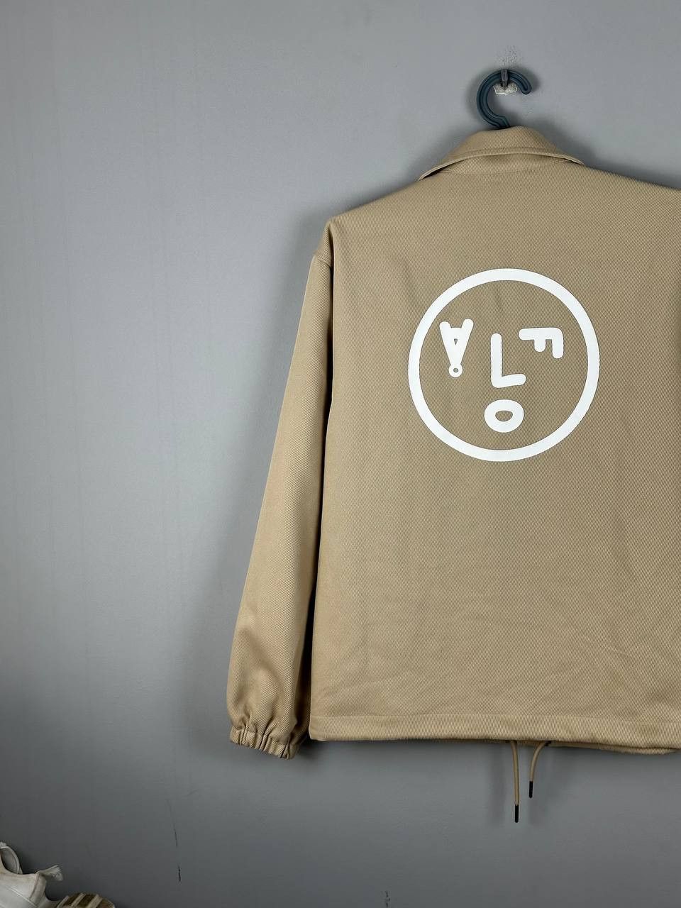 OLAF OLAF Streetwear Beige Casual Coach Jacket Size US M / EU 48-50 / 2 - 11 Thumbnail