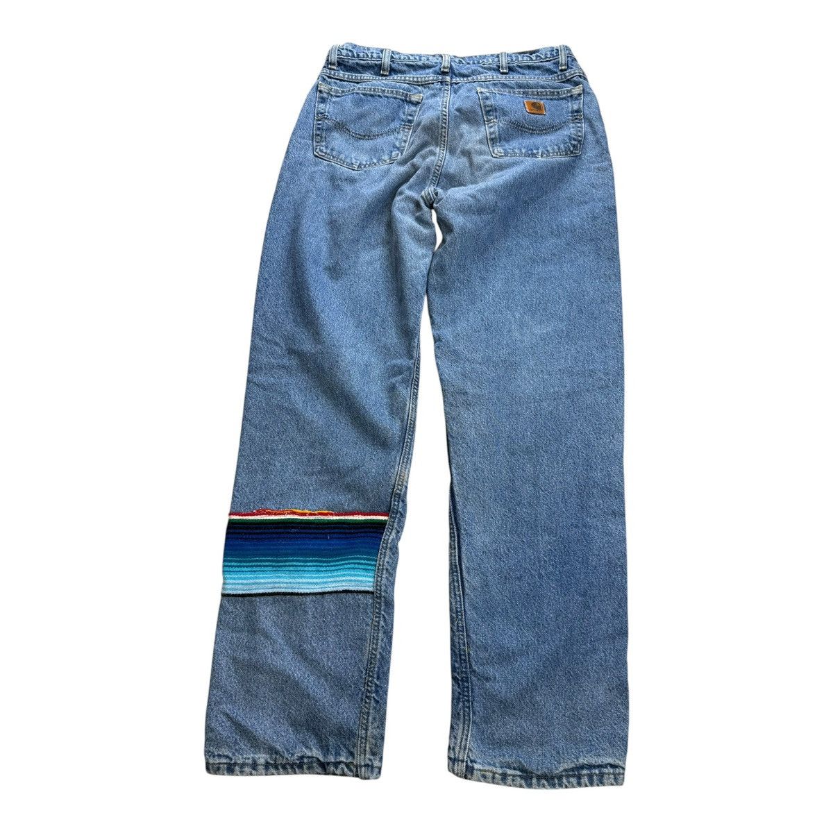 Carhartt Carhartt Jeans Custom Serape Patch Denim Workwear Pants Size US 34 / EU 50 - 7 Thumbnail