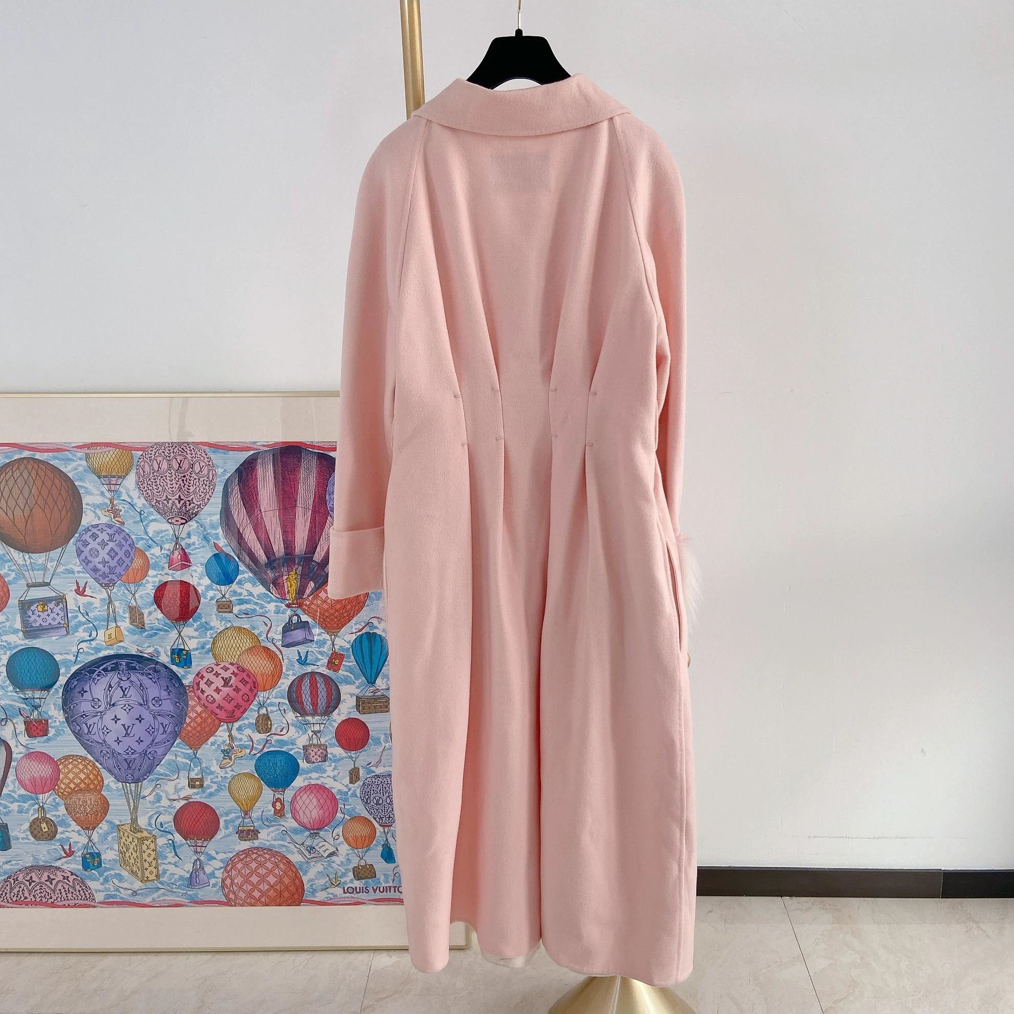 Fendi Fendi Pink Wool Coat IT 42 Size M / US 6-8 / IT 42-44 - 2 Thumbnail