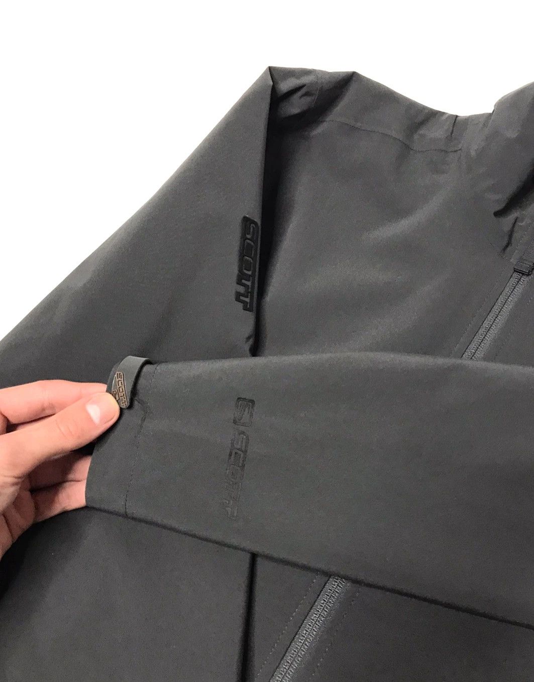 Gear for Sports Scott Mens Commuter Nylon Zip Jacket Sz M Gray Size US M / EU 48-50 / 2 - 5 Thumbnail