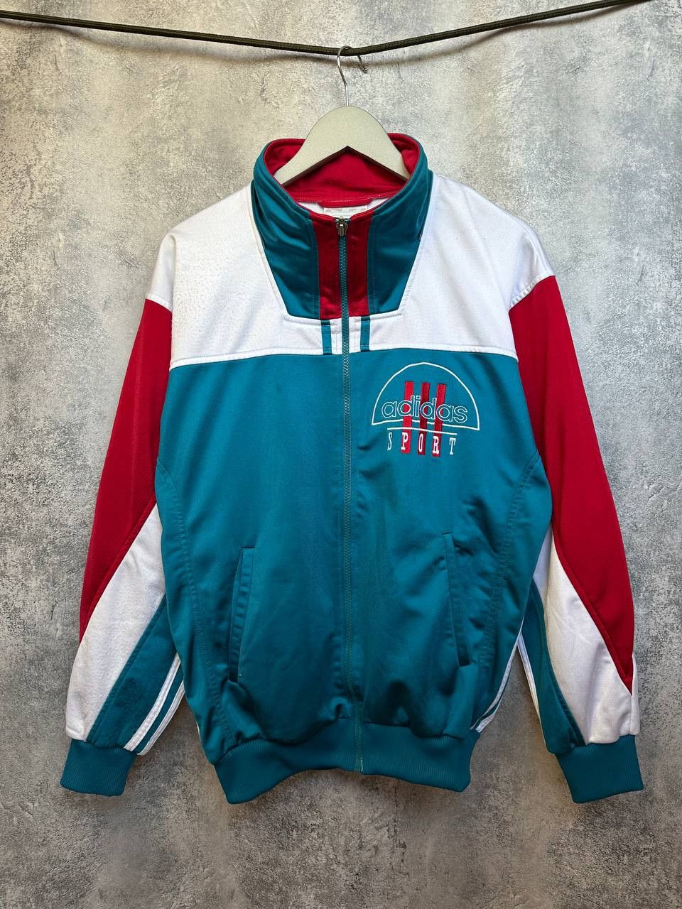 Adidas Vintage Adidas TrackSuit Jacket + Pants Retro 80s-90s Size US M / EU 48-50 / 2 - 4 Thumbnail