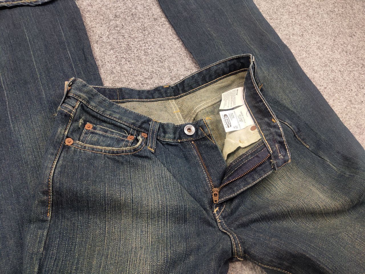 G-Star Vintage G Star Raw Y2K l.g.b. style flared low denim Jeans Size 28" / US 6 / IT 42 - 11 Thumbnail