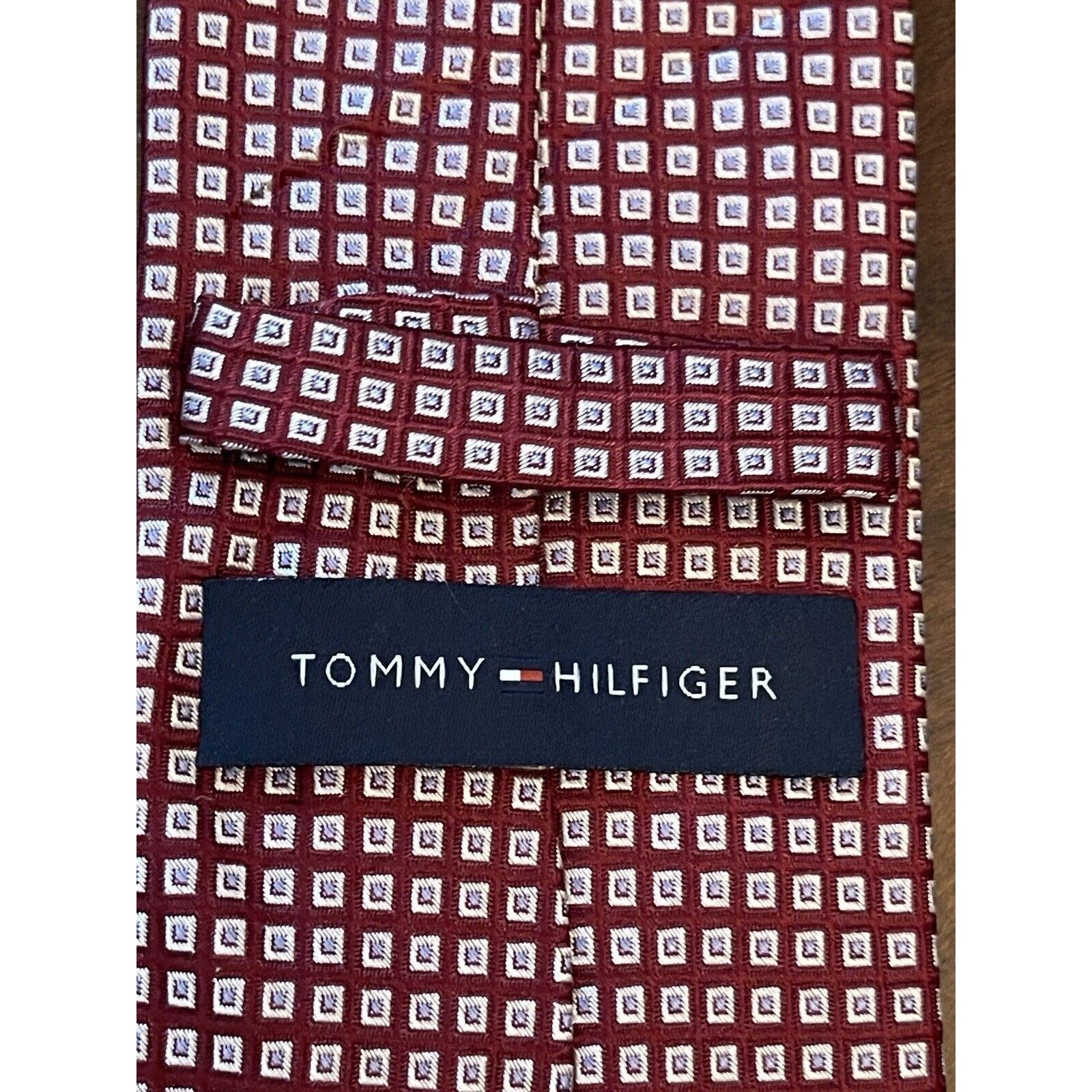 Tommy Hilfiger Tommy Hilfiger 100% Silk Men’s Neck Tie Made in China Size ONE SIZE - 8 Thumbnail