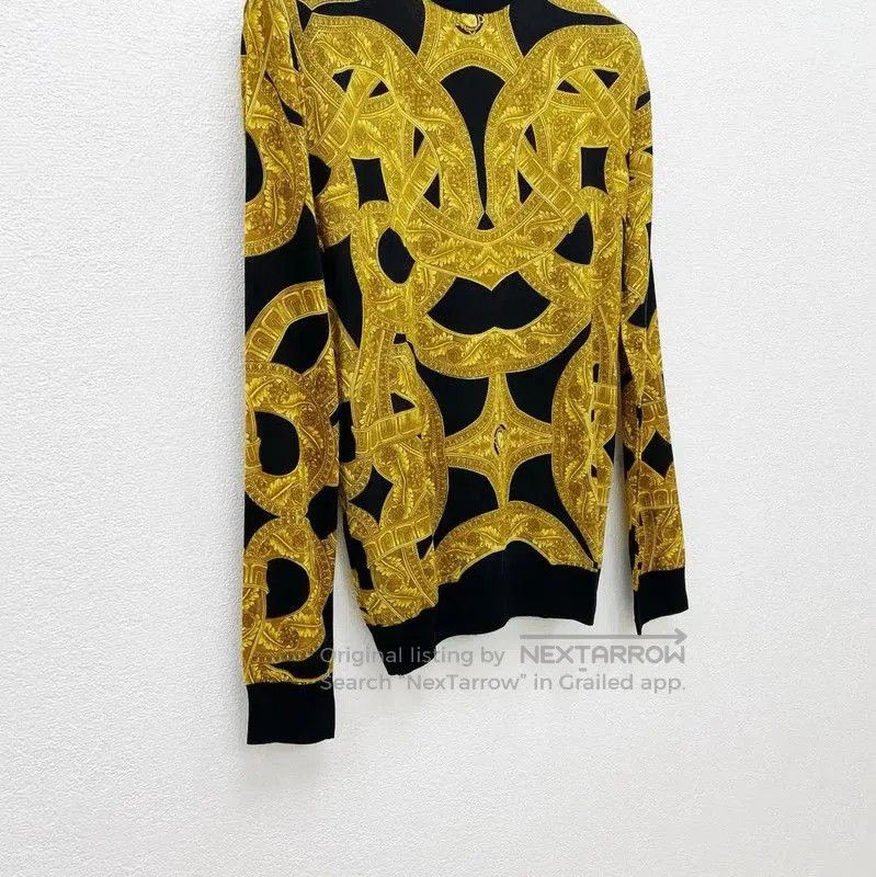 Versace Versace Yellow Wool Long Sleeve Sweater . Size US XS / EU 42 / 0 - 3 Thumbnail