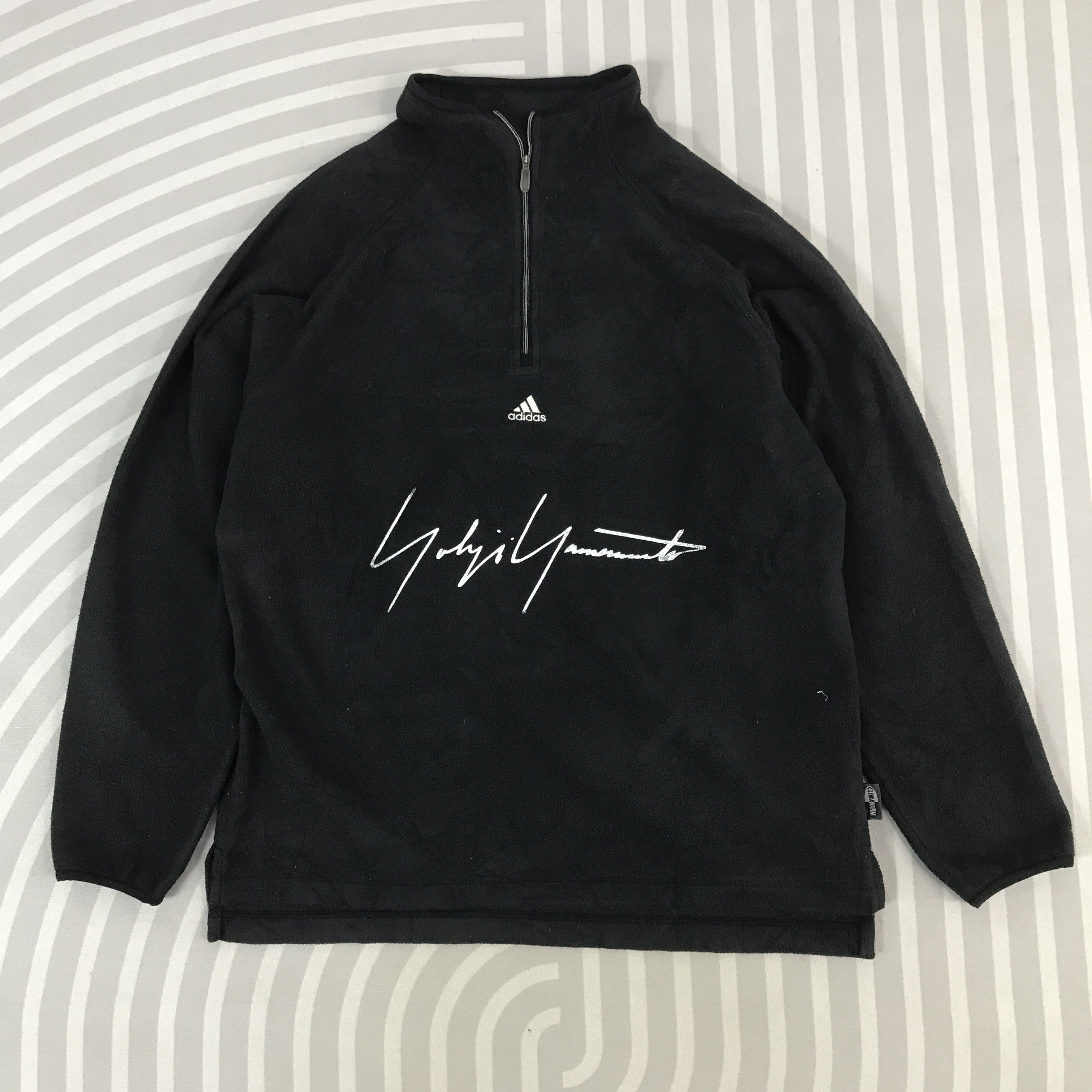 Adidas x Yohji Yamamoto fleece custom art sweater Jacket