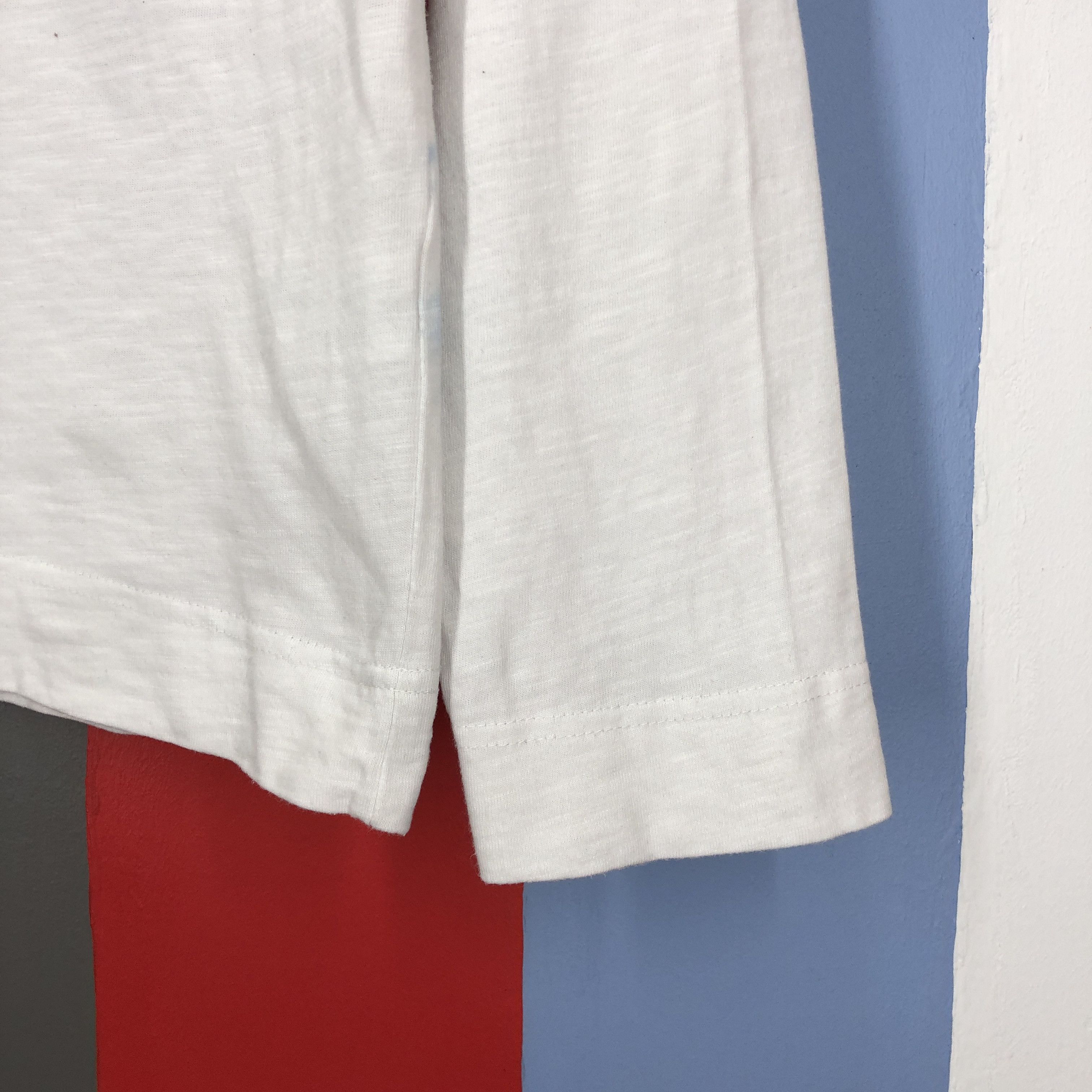 Japanese Brand KARAKURI Embroidery Koi Rare Triple Pocket L/S Tees #1583/01 Size US M / EU 48-50 / 2 - 13 Thumbnail