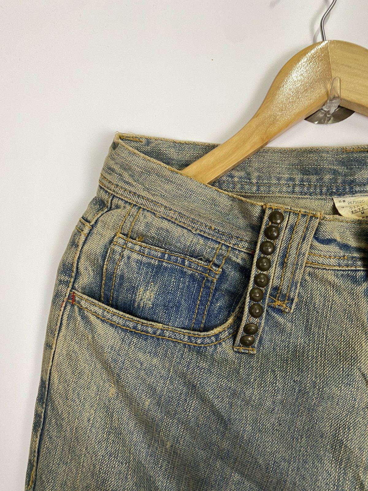 Vintage Vintage Distressed Denim Size US 32 / EU 48 - 6 Thumbnail