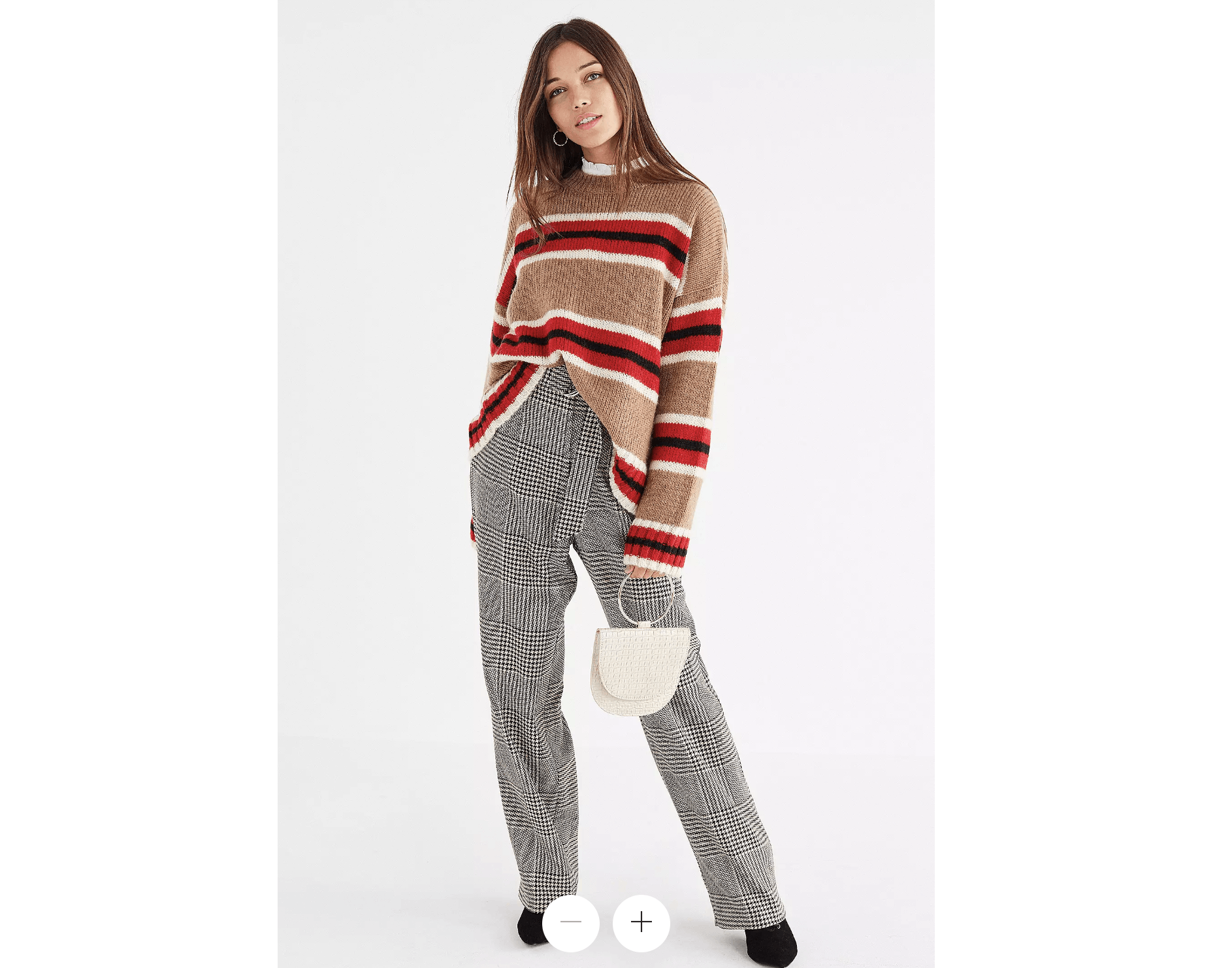 Urban Outfitters Urban Outfitters Oversized Striped Boyfriend Jumper Size XS / US 0-2 / IT 36-38 - 2 Thumbnail