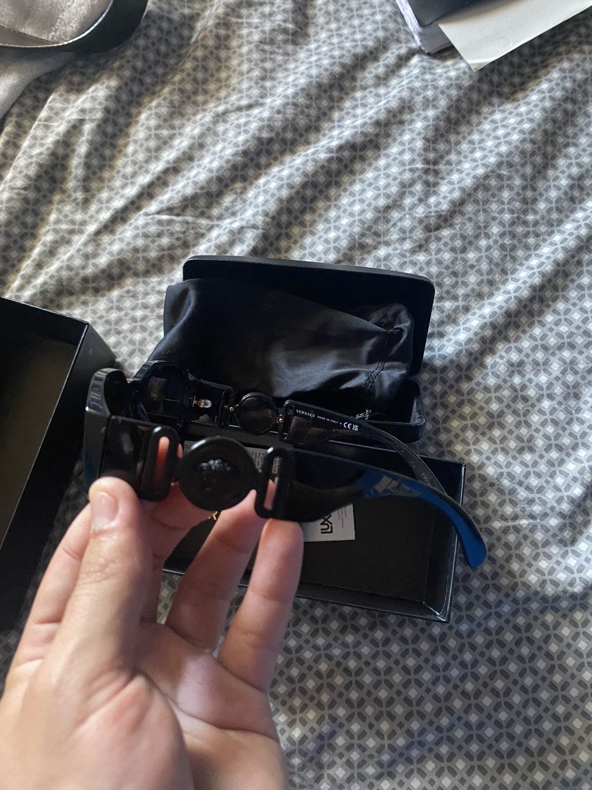 Versace Versace Biggie Sunglasses Size ONE SIZE - 4 Thumbnail