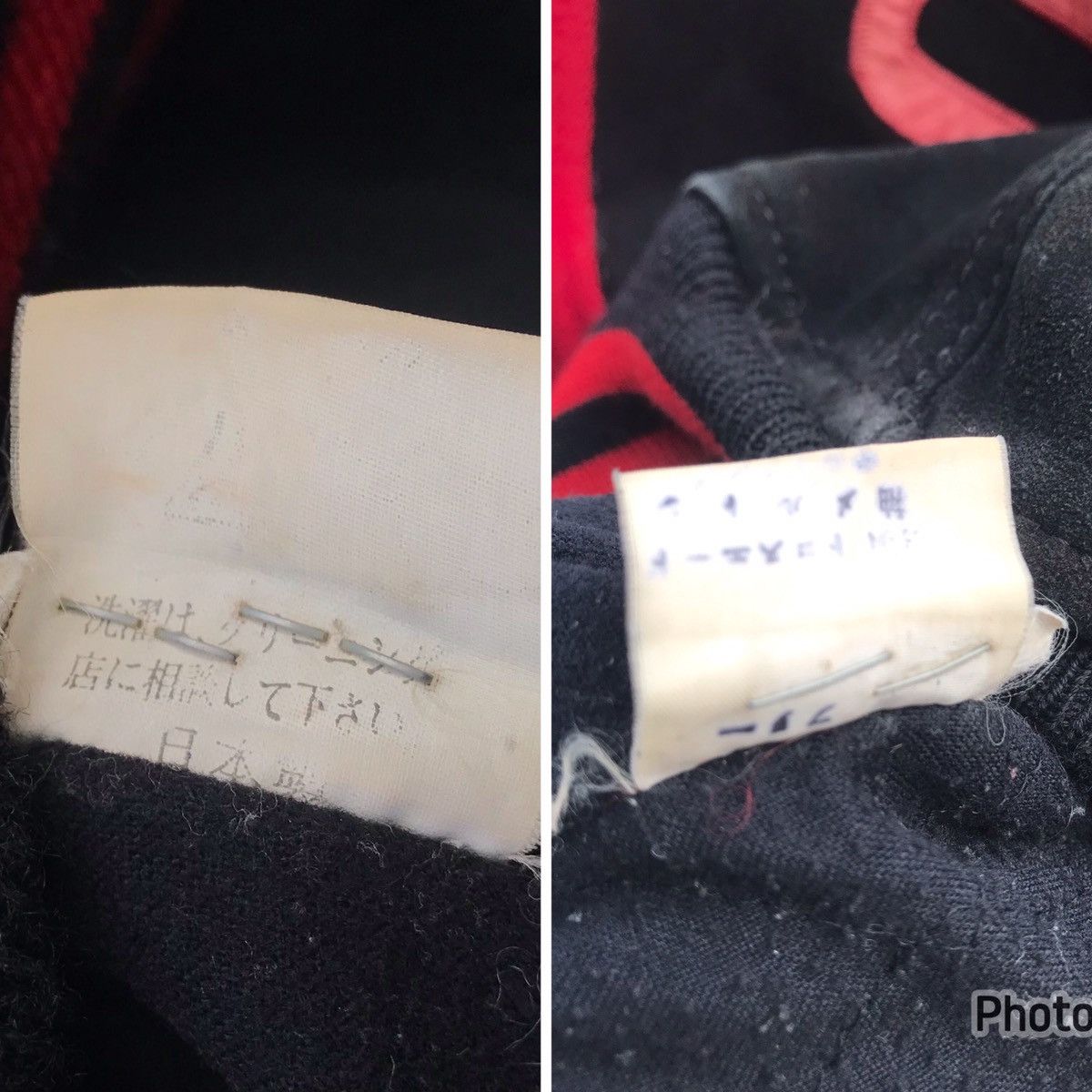 Leather Vintage Flax-En-Provence Suede Leather Varsity Jacket Size US M / EU 48-50 / 2 - 19 Thumbnail