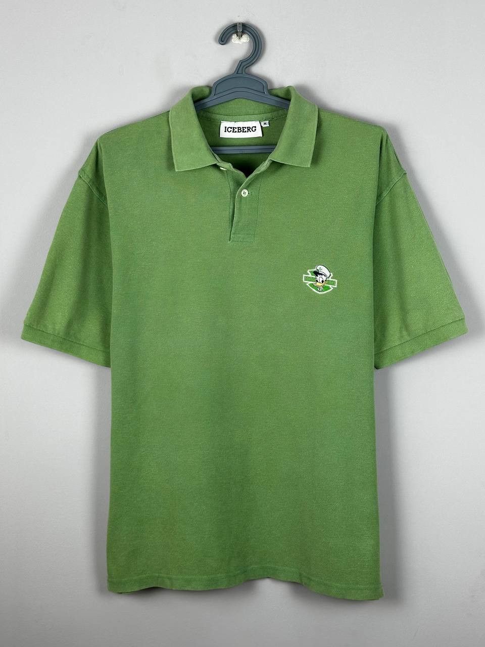 Iceberg Vintage 90s Iceberg History Disney Polo T Shirt Size US XL / EU 56 / 4 - 2 Thumbnail
